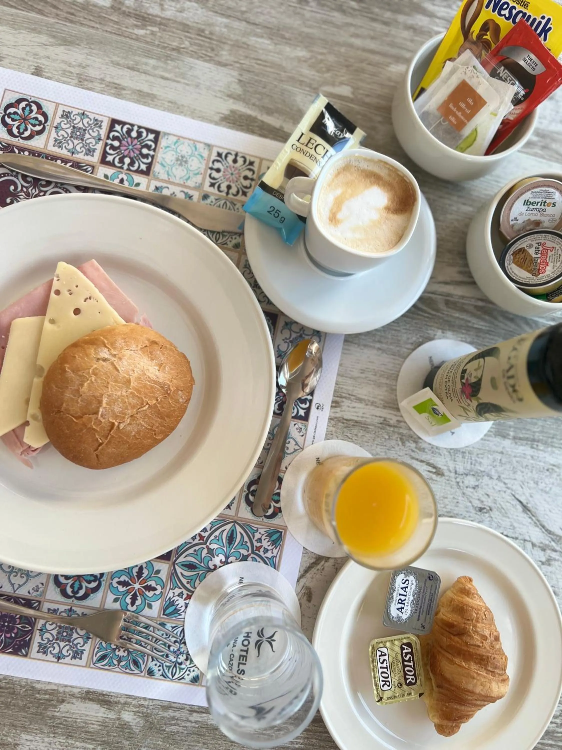 Breakfast in Hotel Rural Cazorla Posada del Cordobés