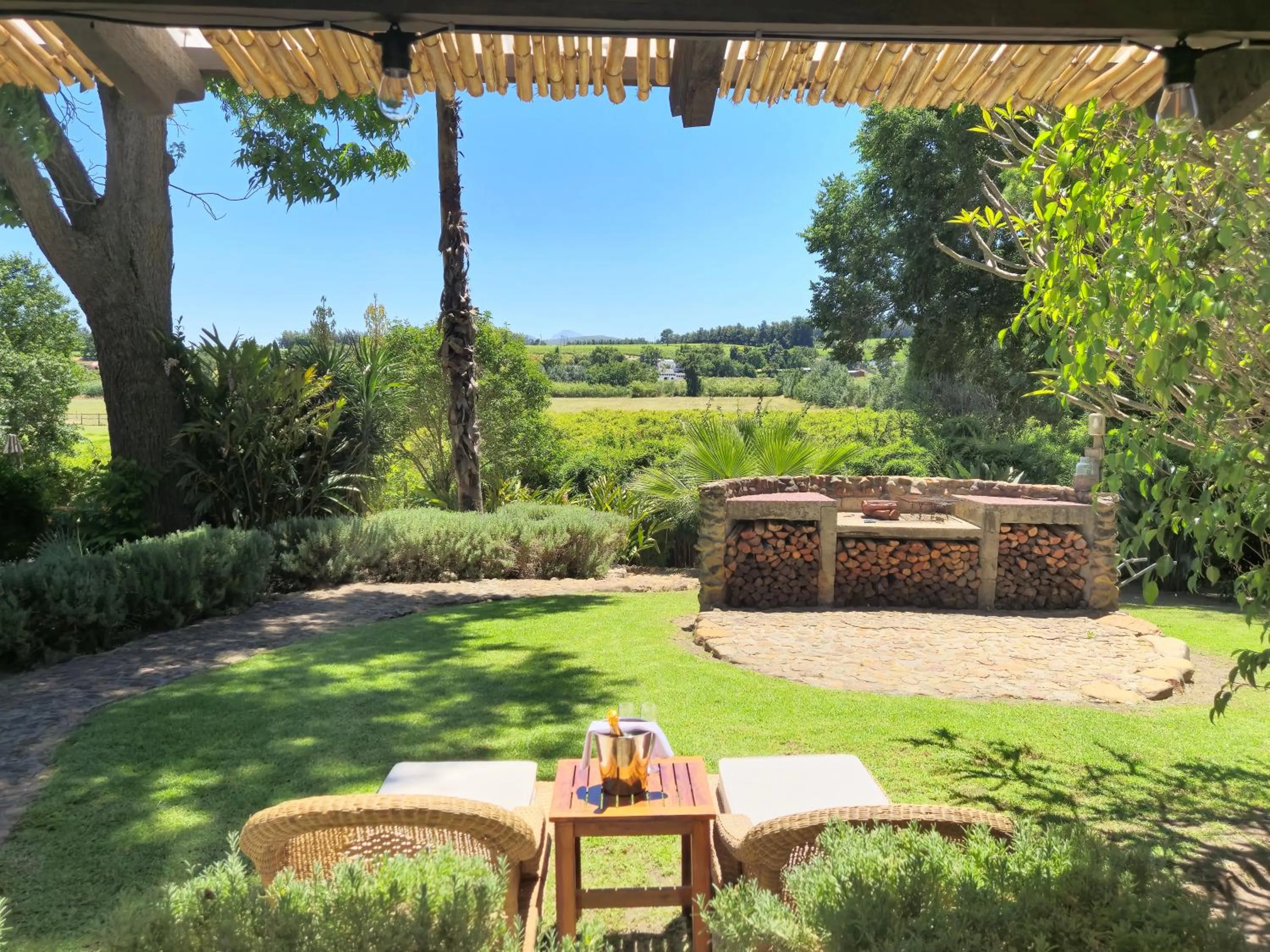 Patio in De Leeuwenhof Estate