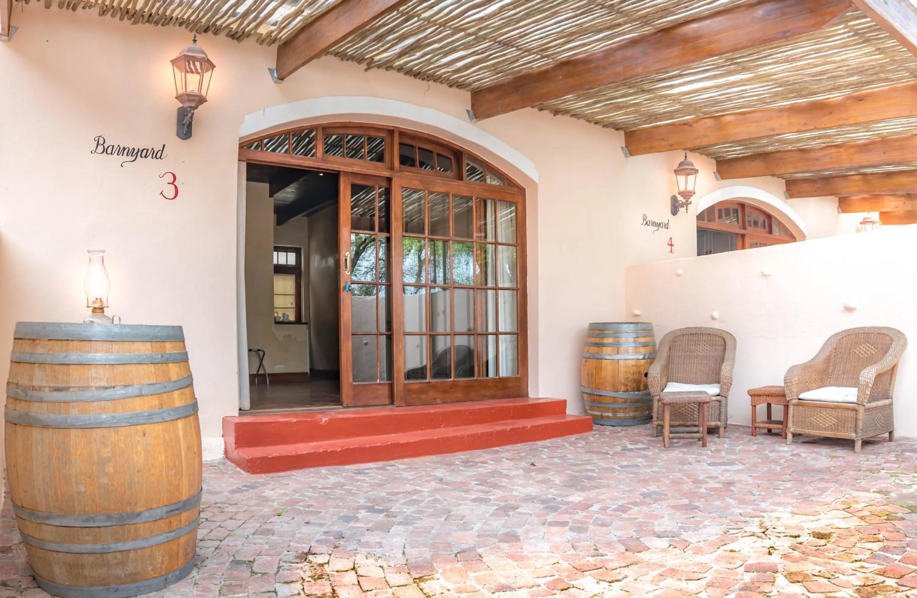 Patio in De Leeuwenhof Estate