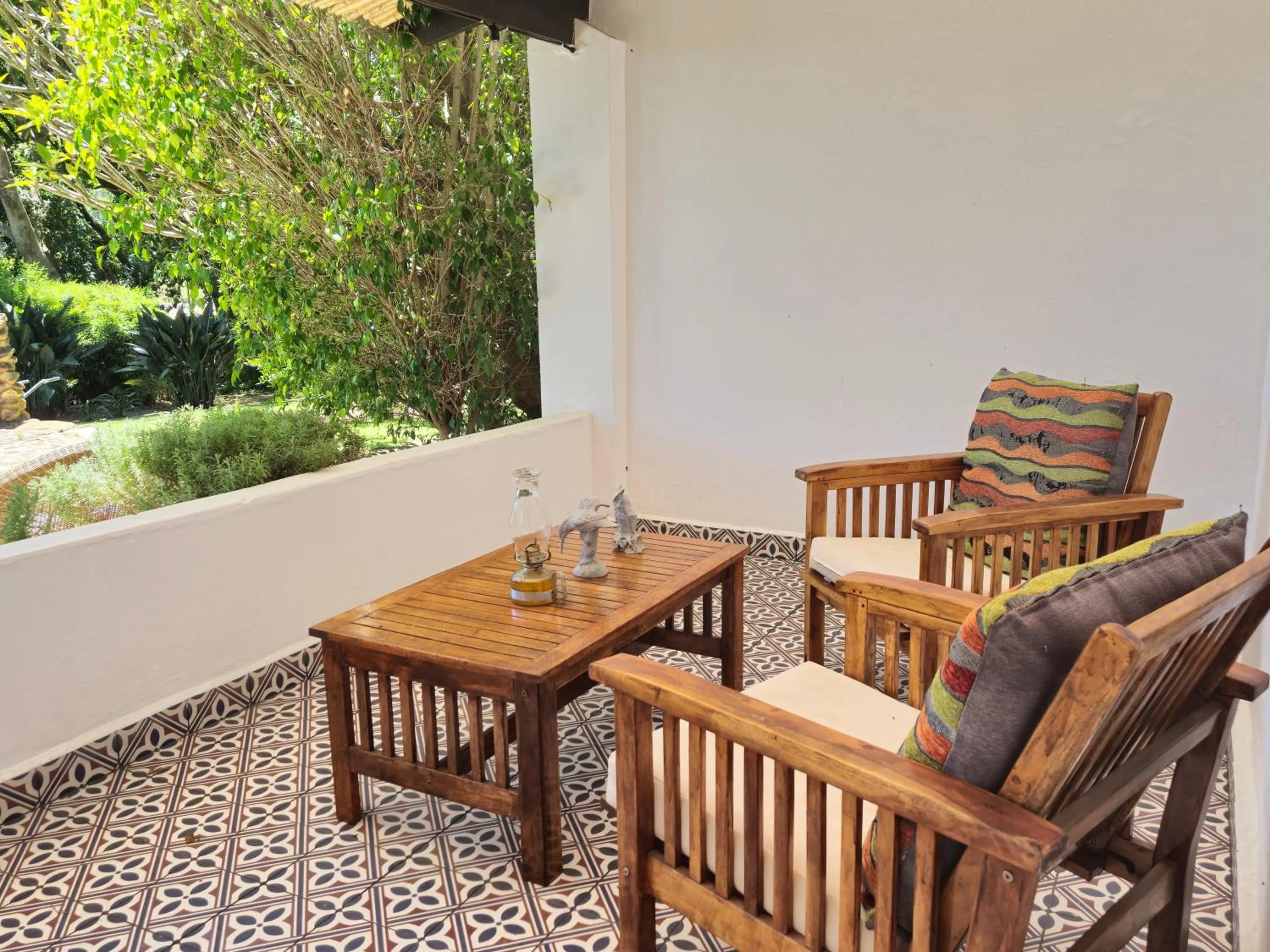 Patio in De Leeuwenhof Estate