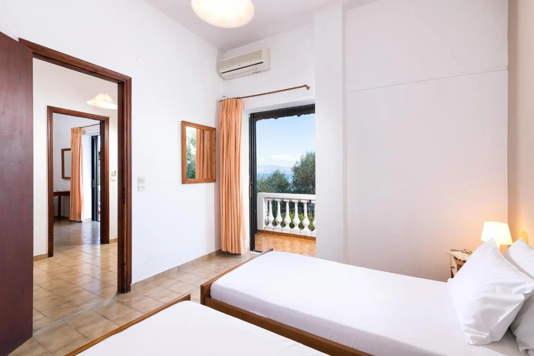 Bed in Dimitra Studios Bed in Dimitra Studios