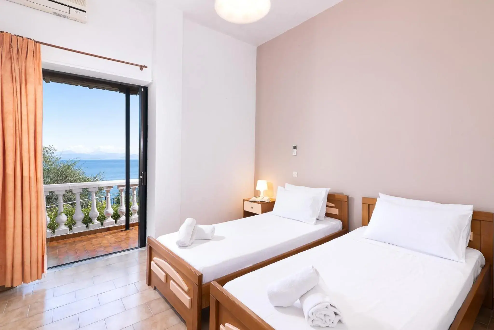 Bed in Dimitra Studios Bed in Dimitra Studios