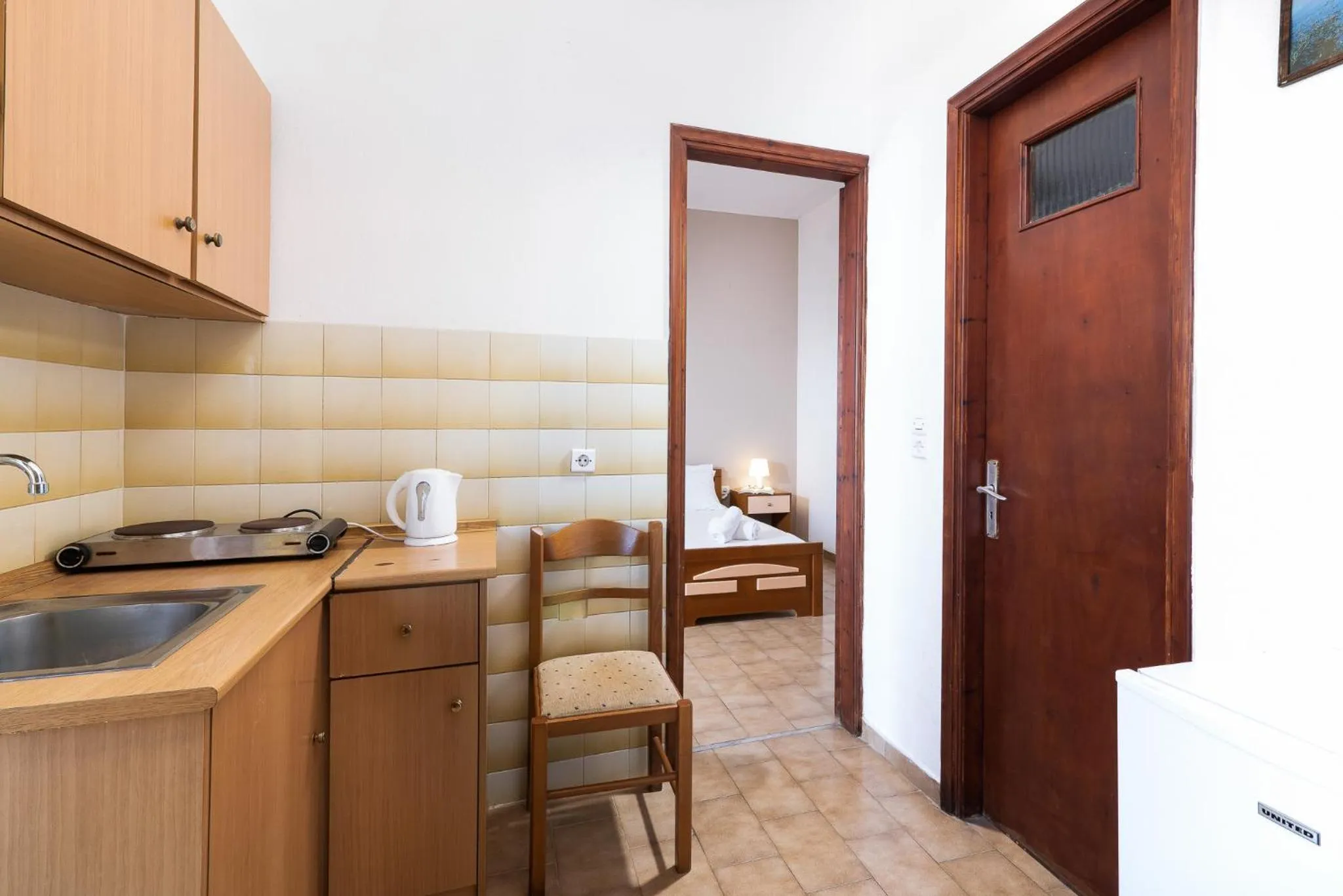 Kitchen or kitchenette in Dimitra Studios