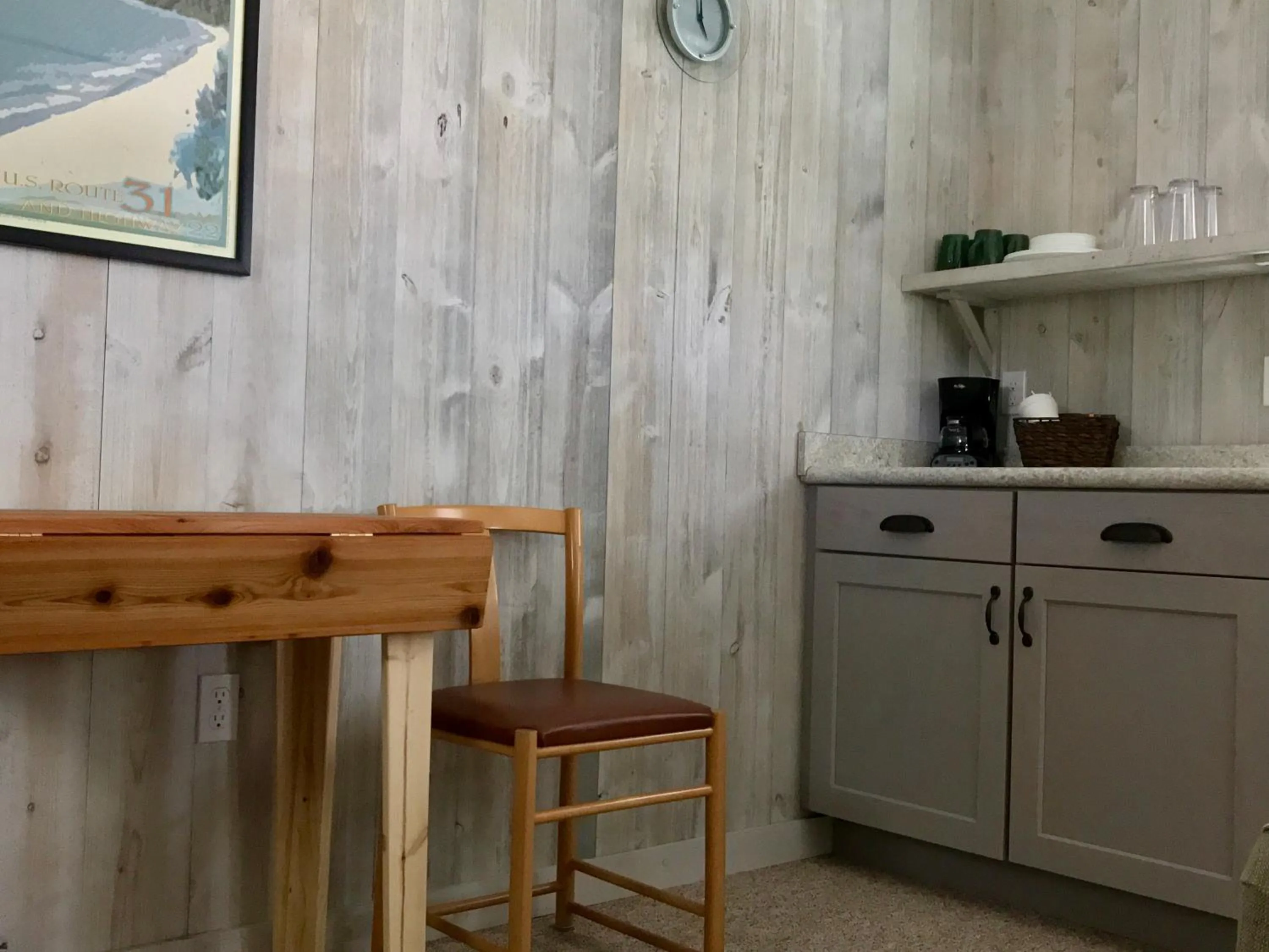 Kitchen or kitchenette in Cedar Ridge Cabins