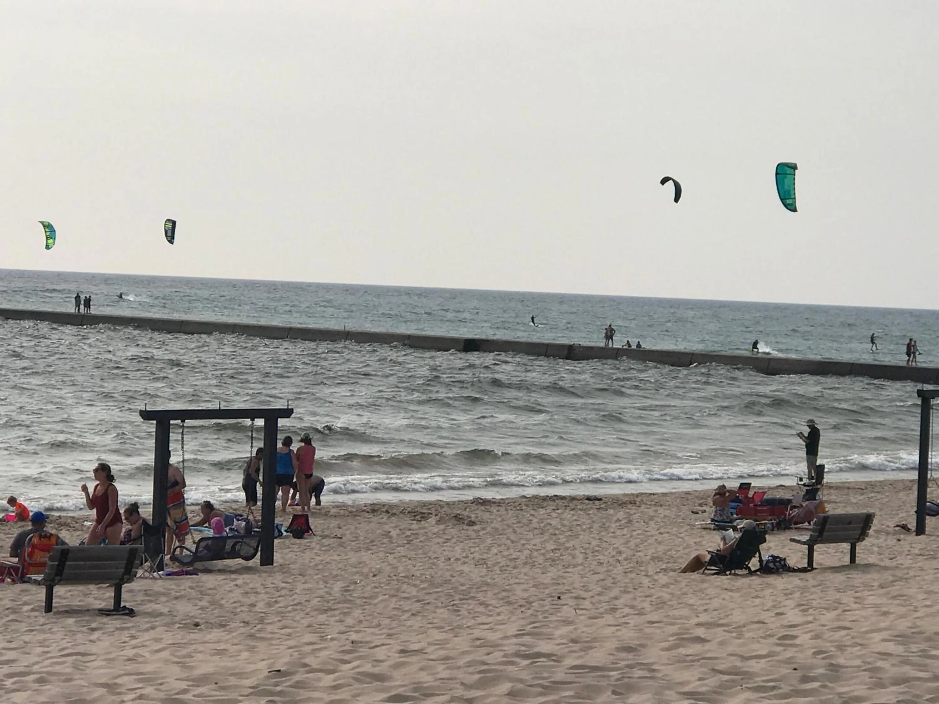 Windsurfing in Cedar Ridge Cabins