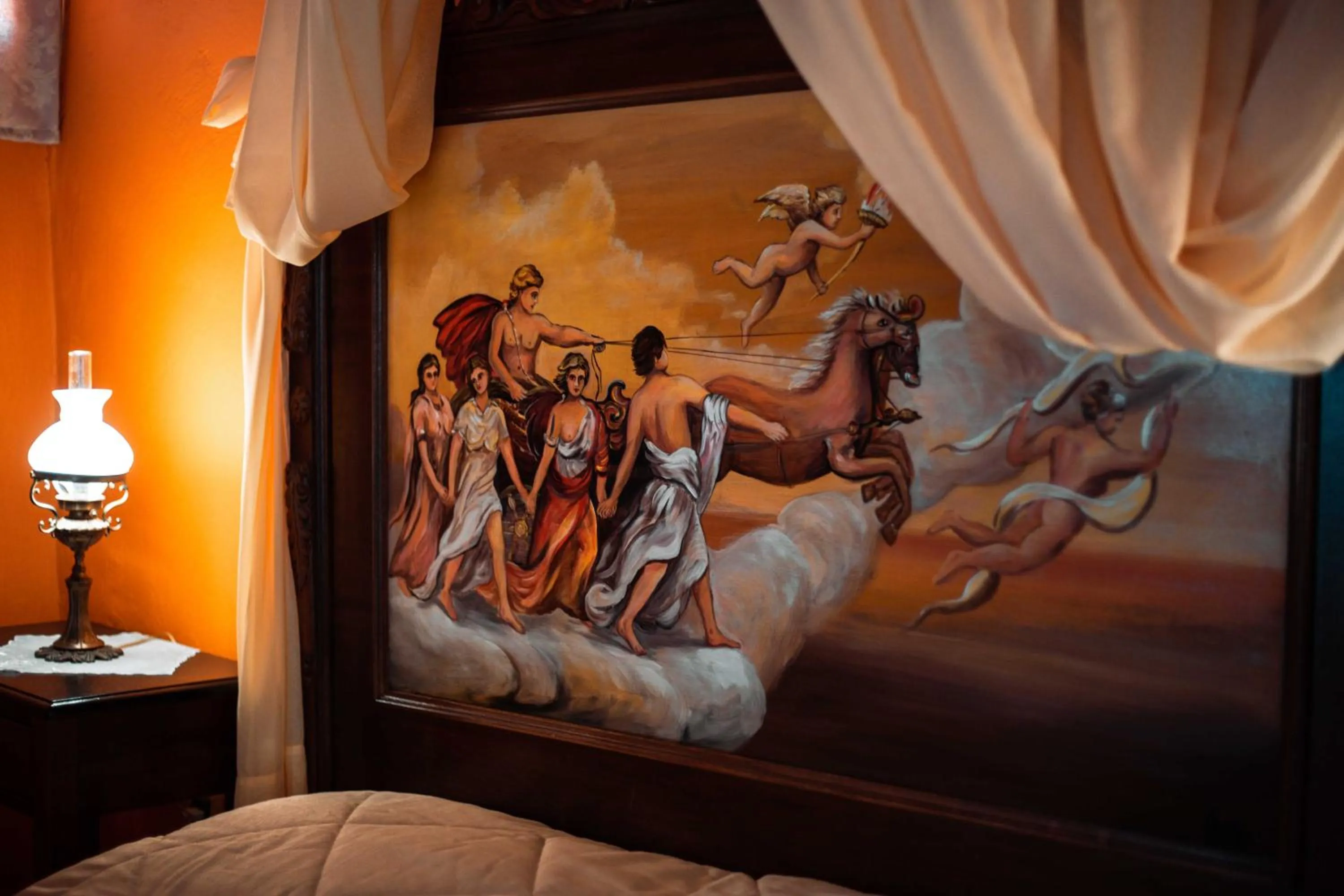 Bedroom in Ilion Hotel