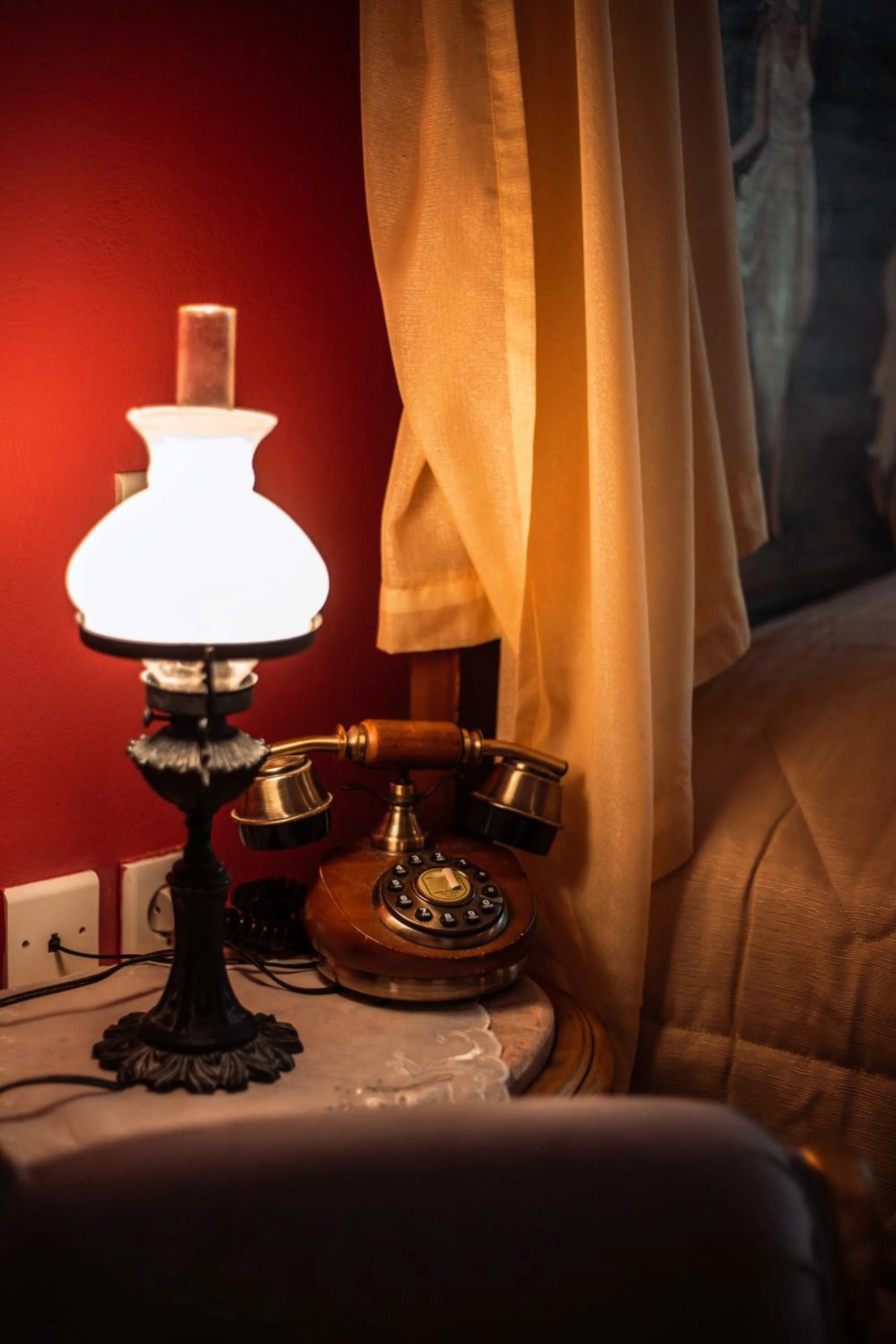 Bedroom in Ilion Hotel