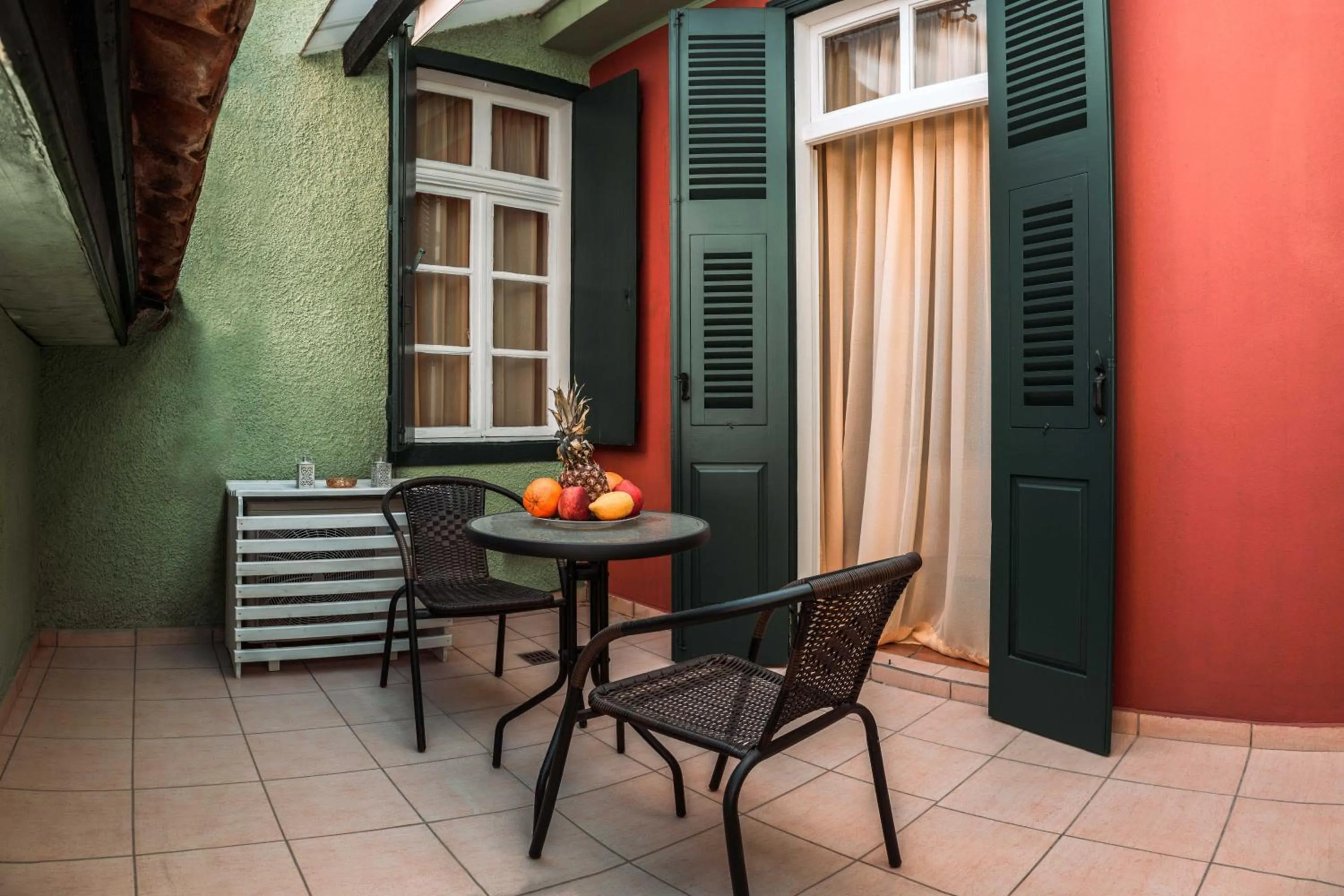 Balcony/Terrace in Ilion Hotel