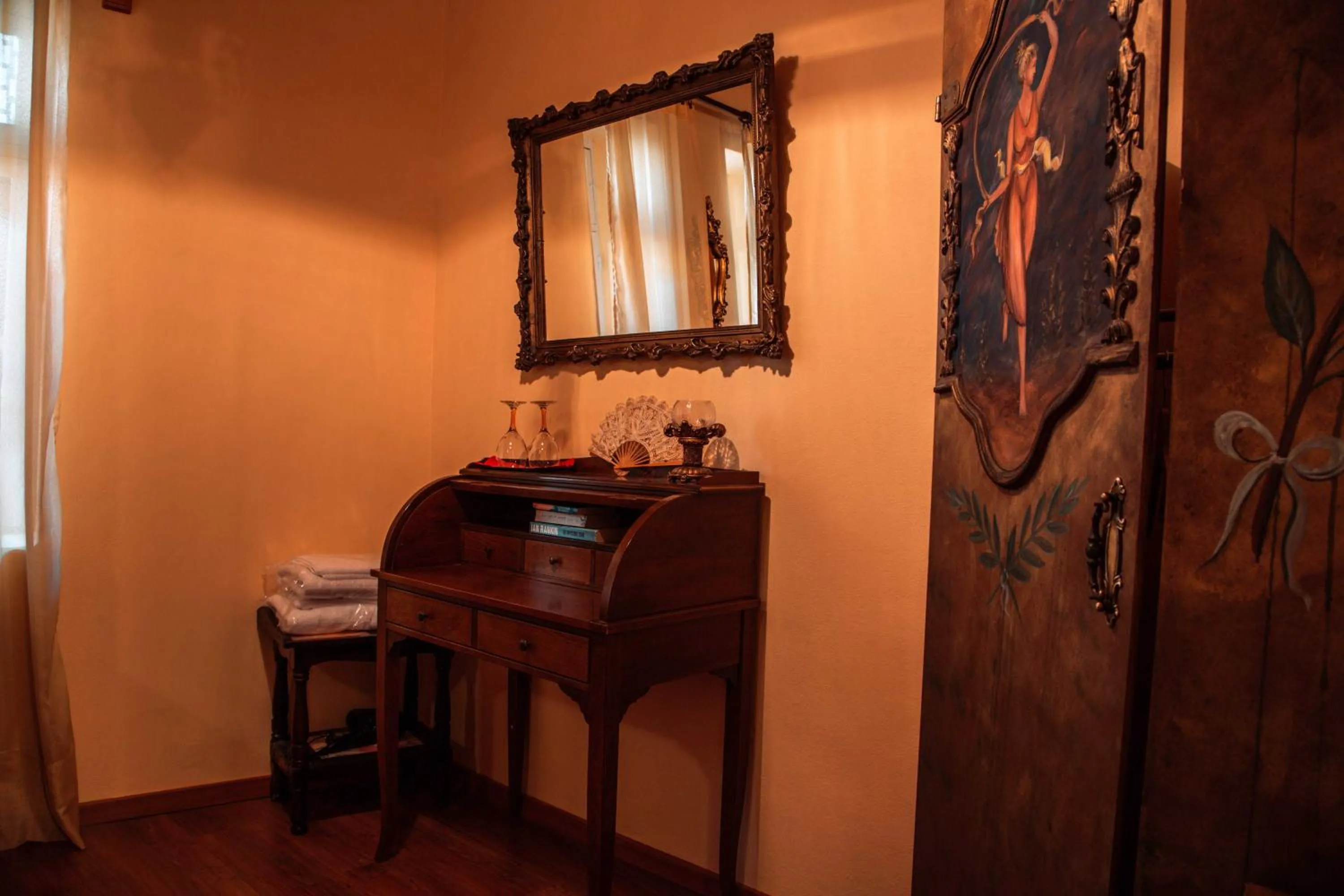 Bedroom in Ilion Hotel