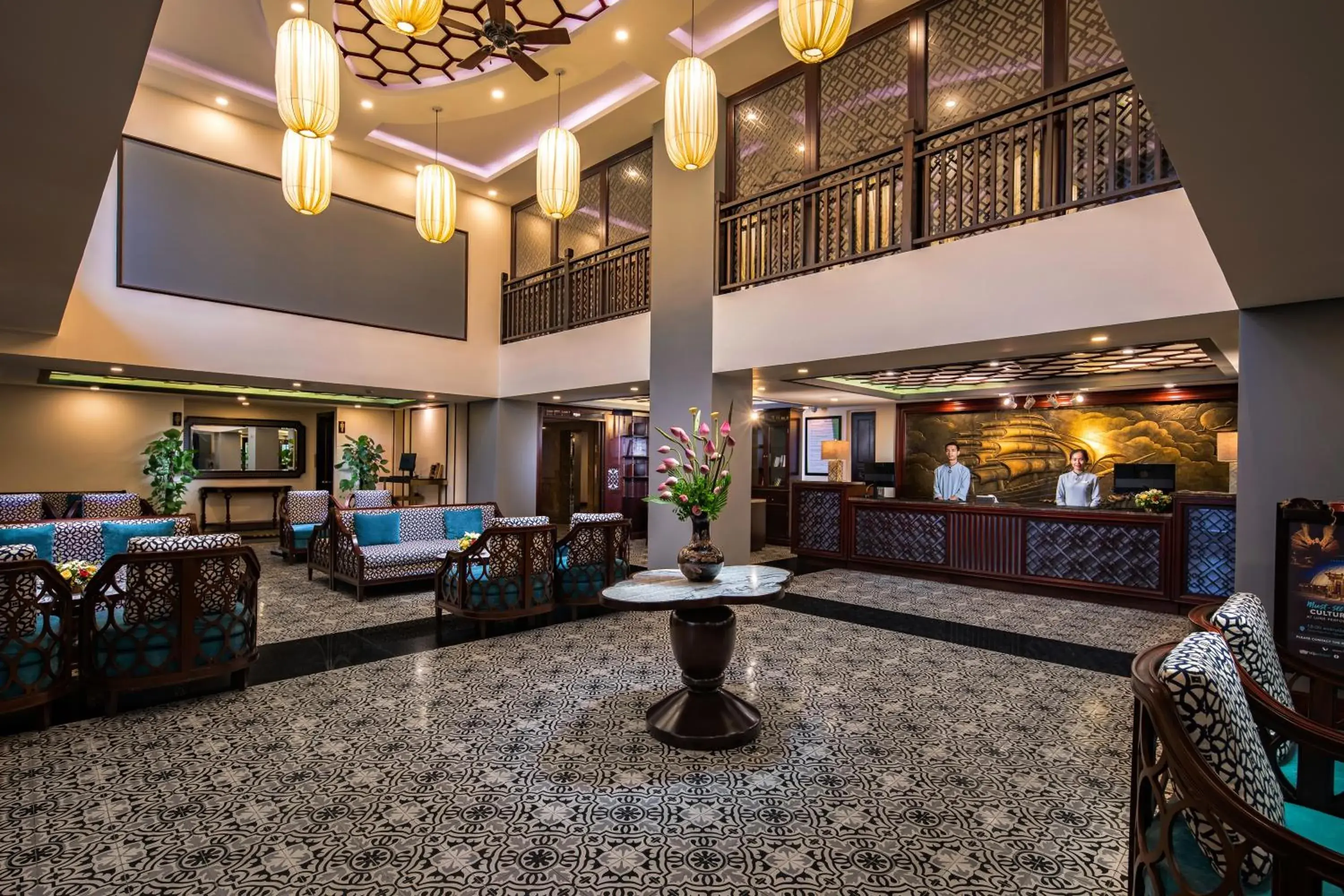 Lobby or reception in Silkotel Hoi An Lobby or reception in Silkotel Hoi An