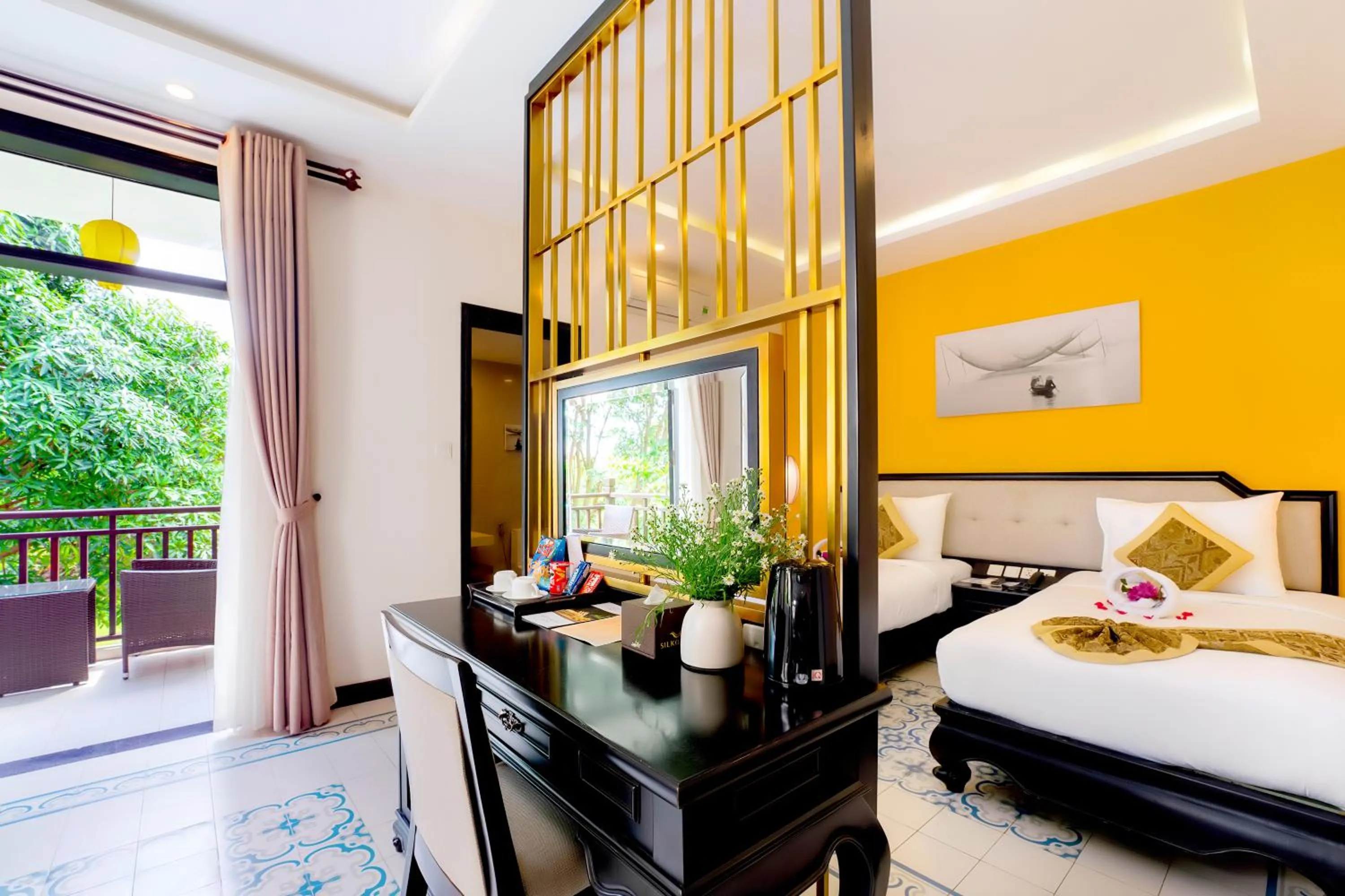 Bedroom, Bed in Silkotel Hoi An