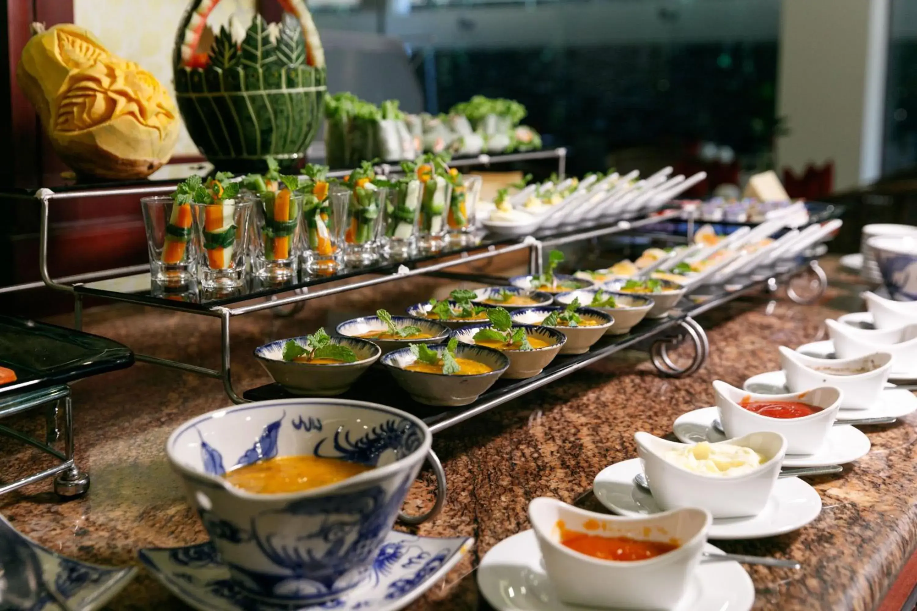 Buffet breakfast in Silkotel Hoi An Buffet breakfast in Silkotel Hoi An