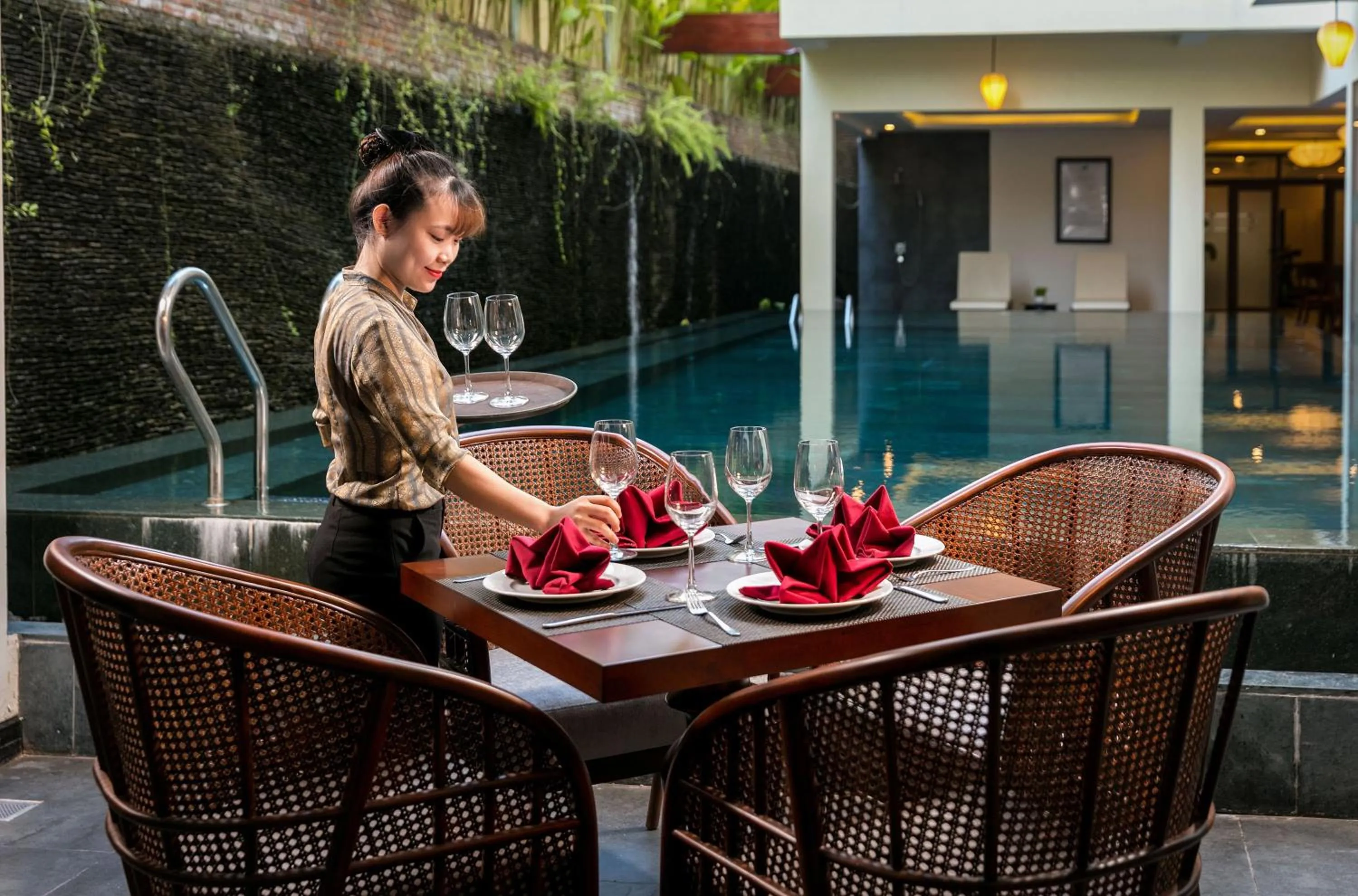 Lounge or bar in Silkotel Hoi An