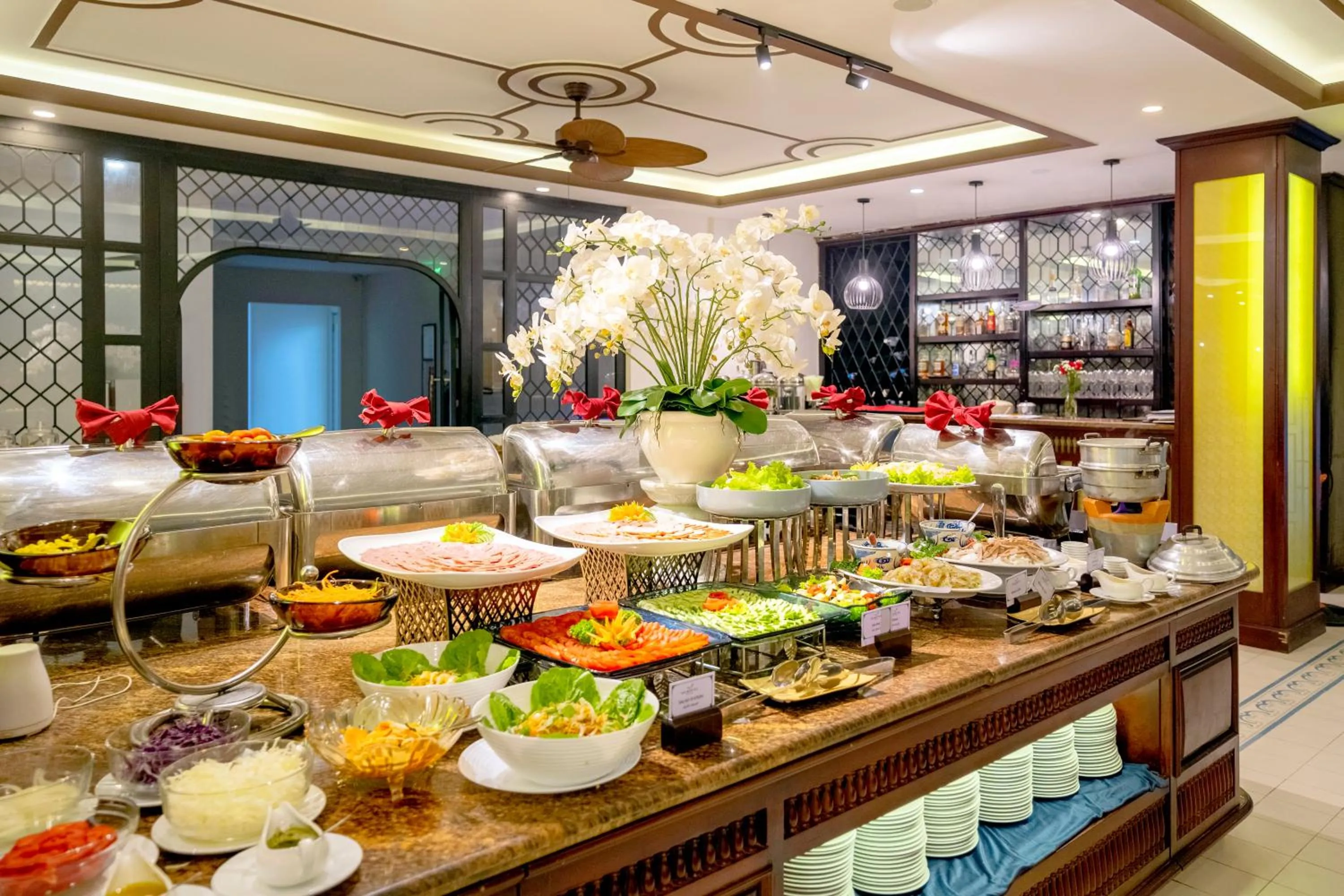 Buffet breakfast in Silkotel Hoi An