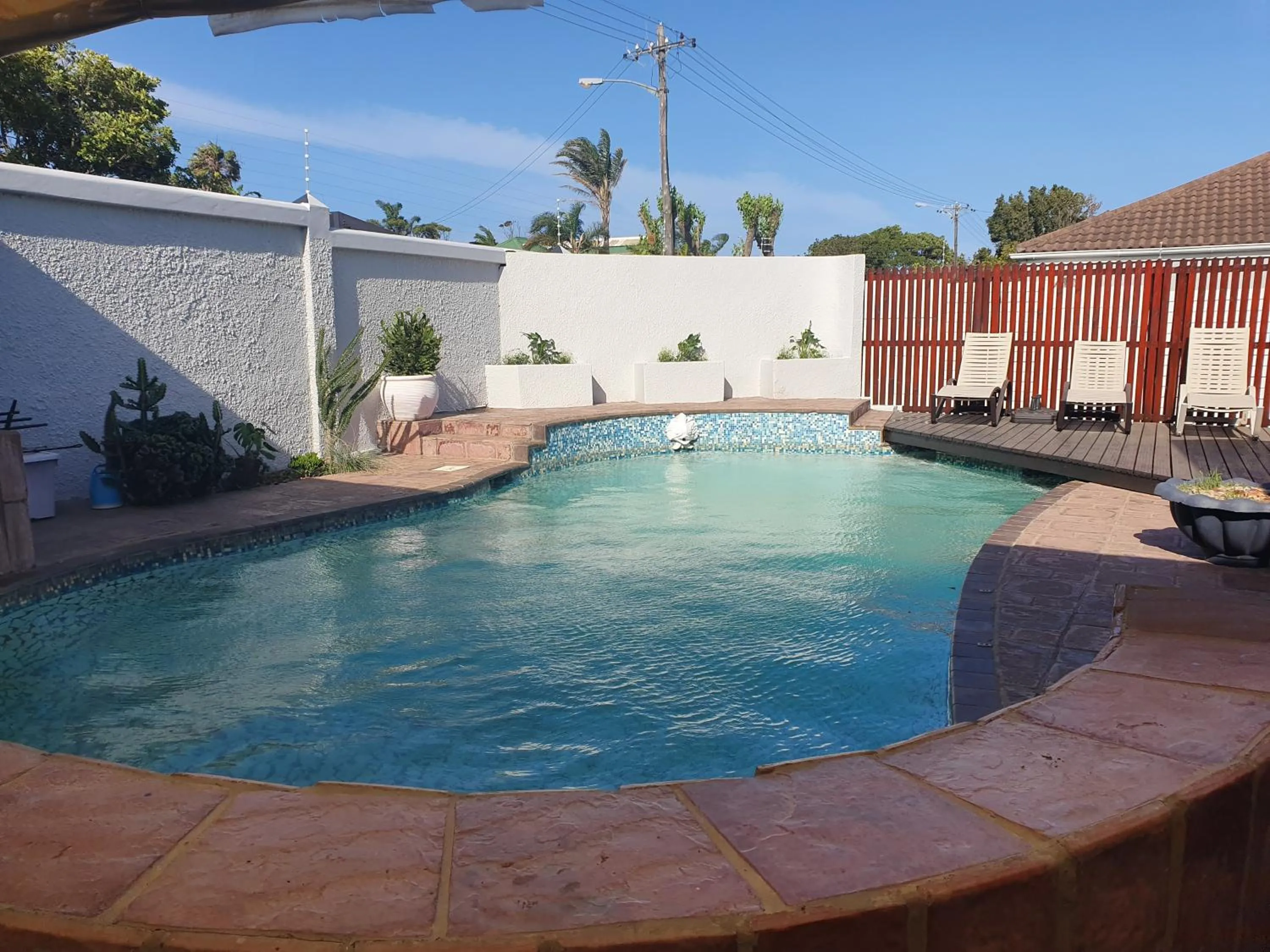 Swimming pool in Nahoon Bed & Breakfast