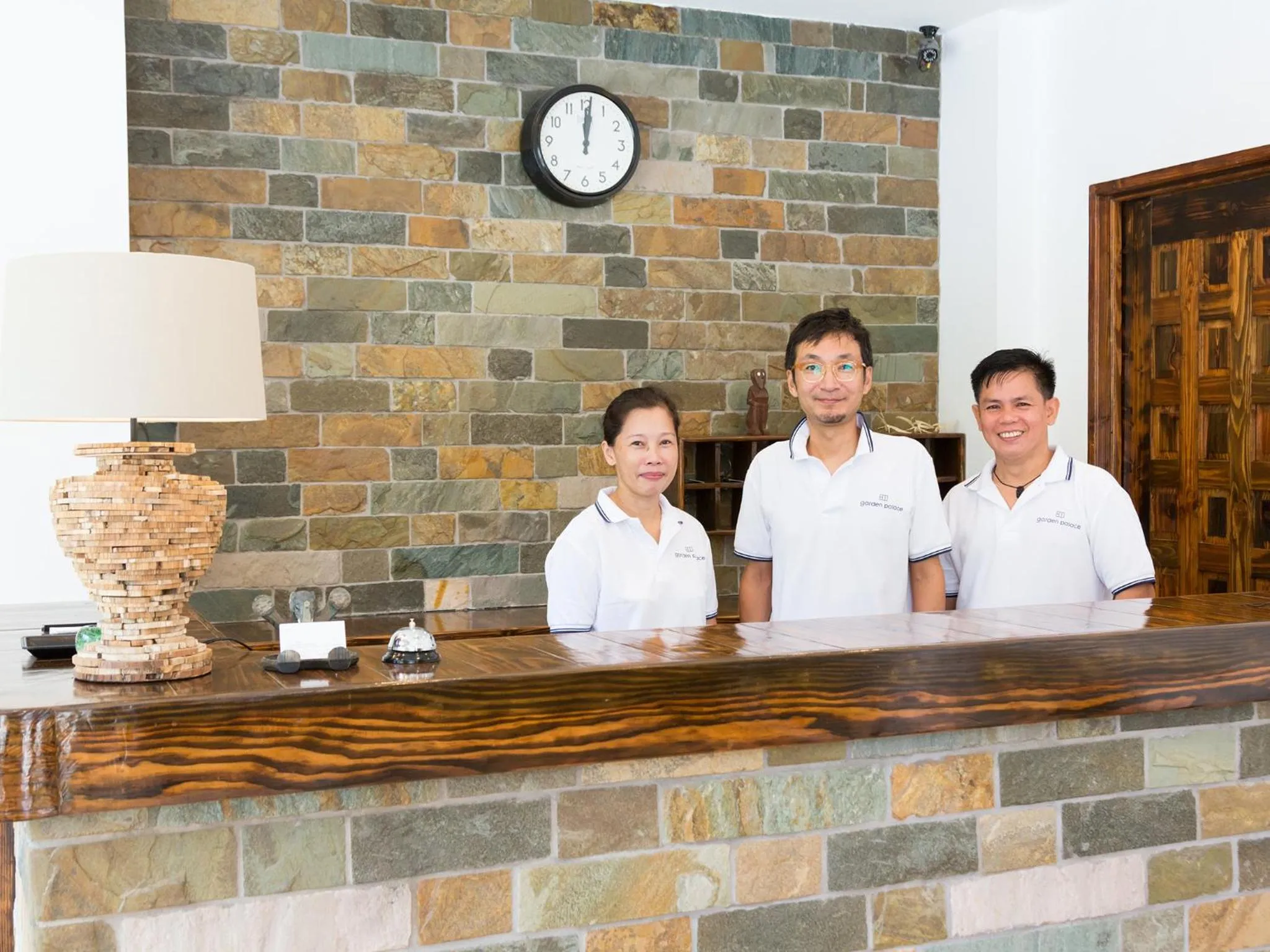 Staff in Garden Palace Downtown Koror