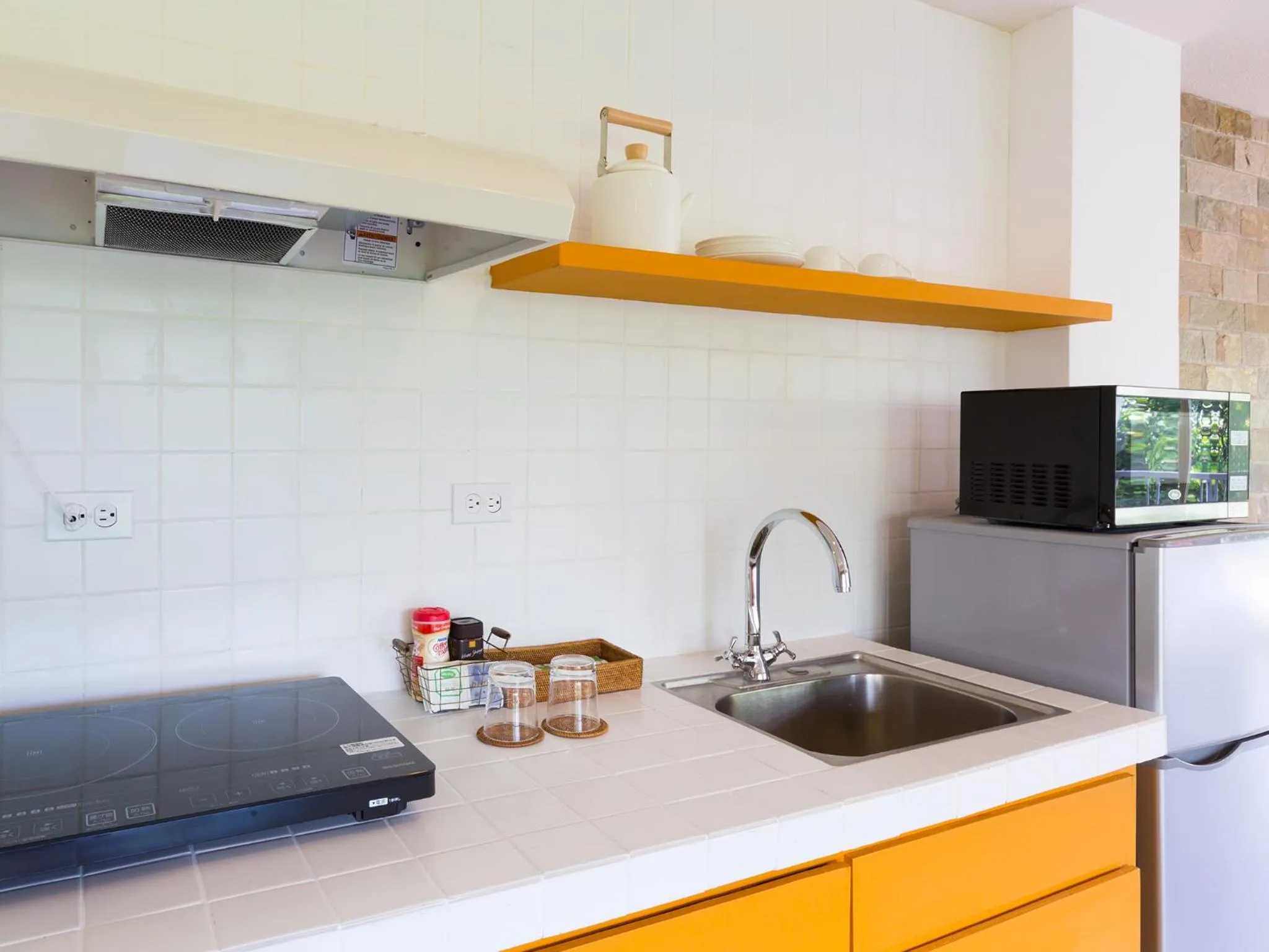 Kitchen or kitchenette in Garden Palace Downtown Koror