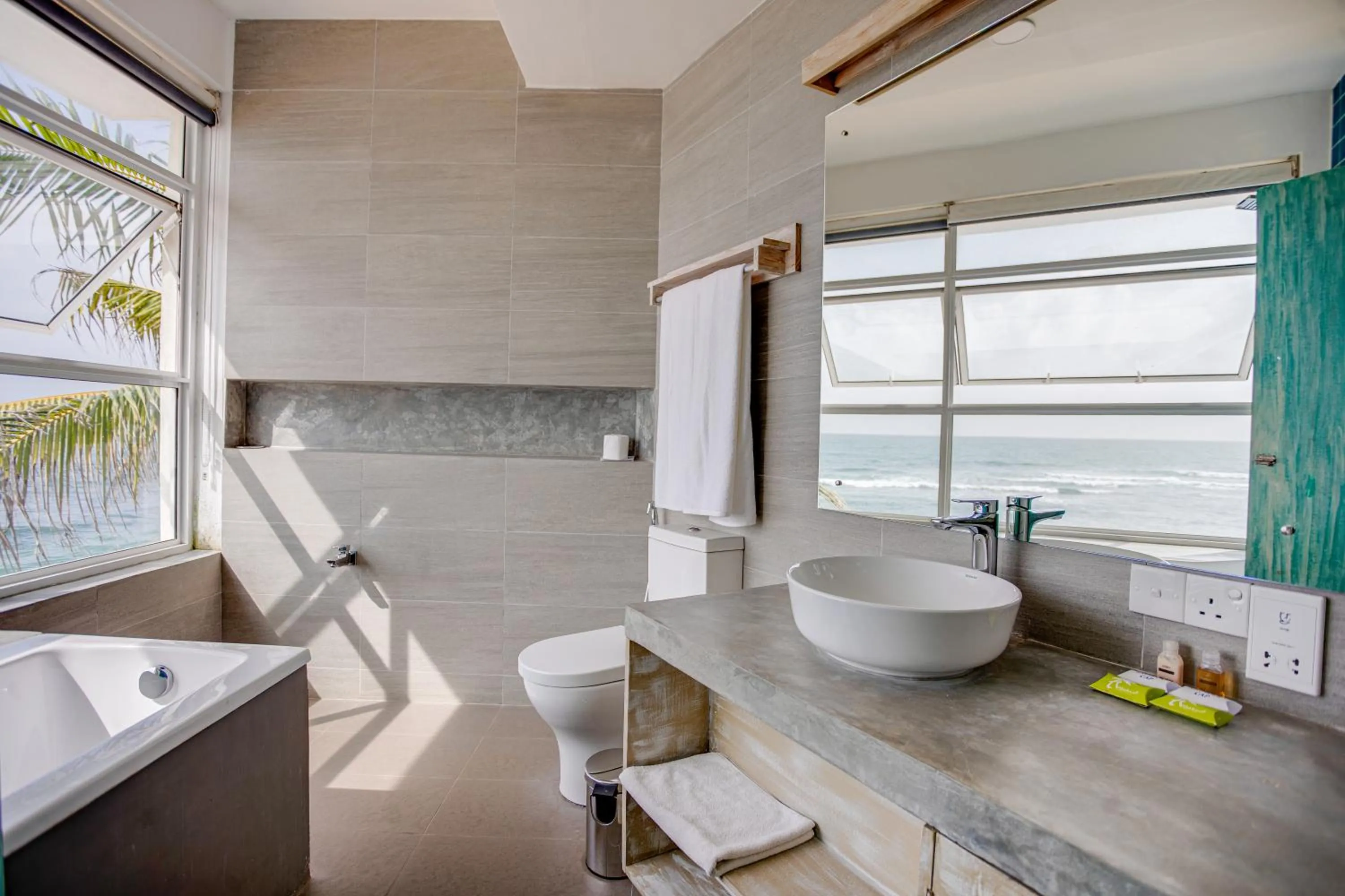 Bathroom in Hikkaduwa Beach Hotel