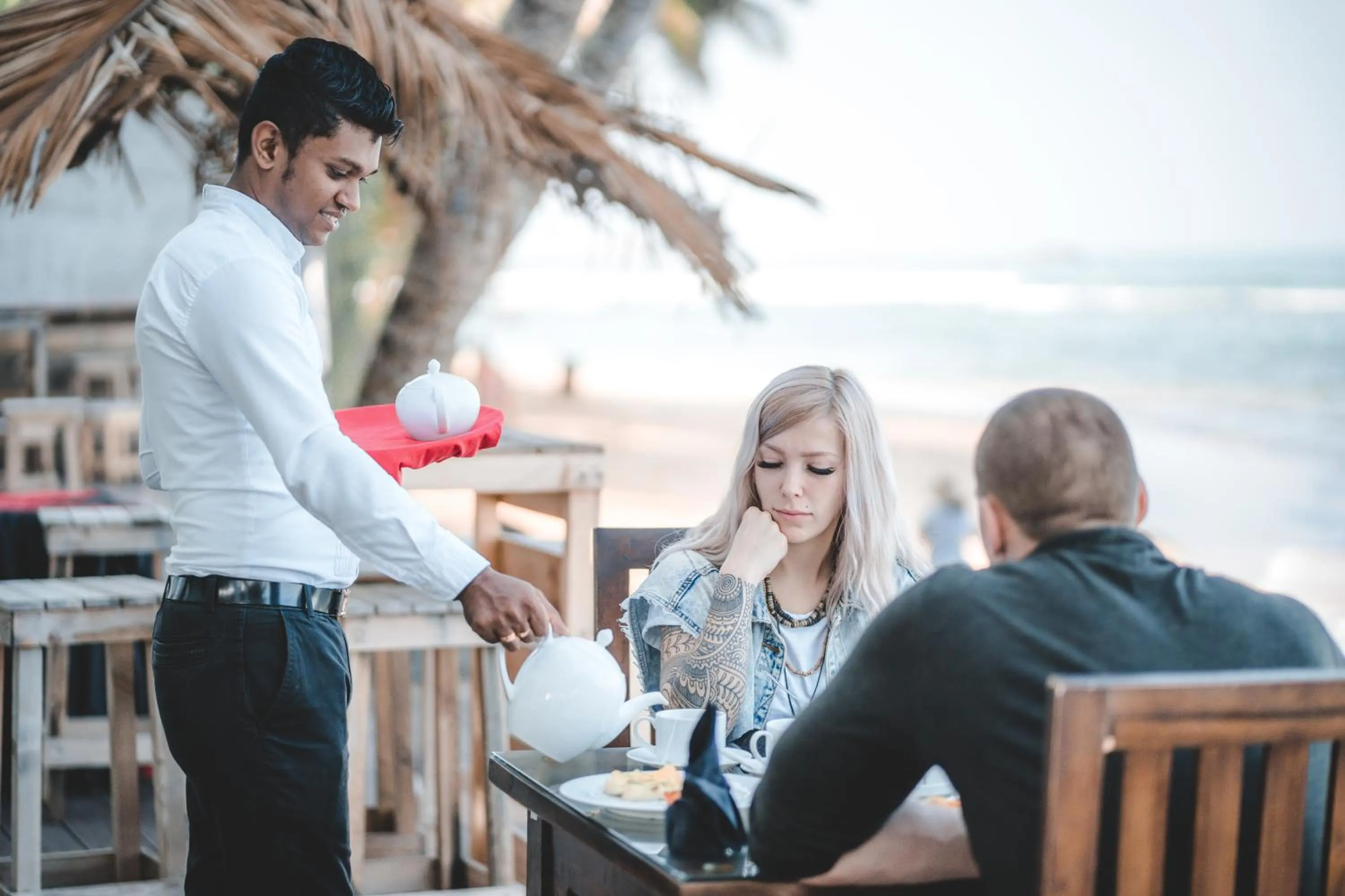 Food and drinks in Hikkaduwa Beach Hotel