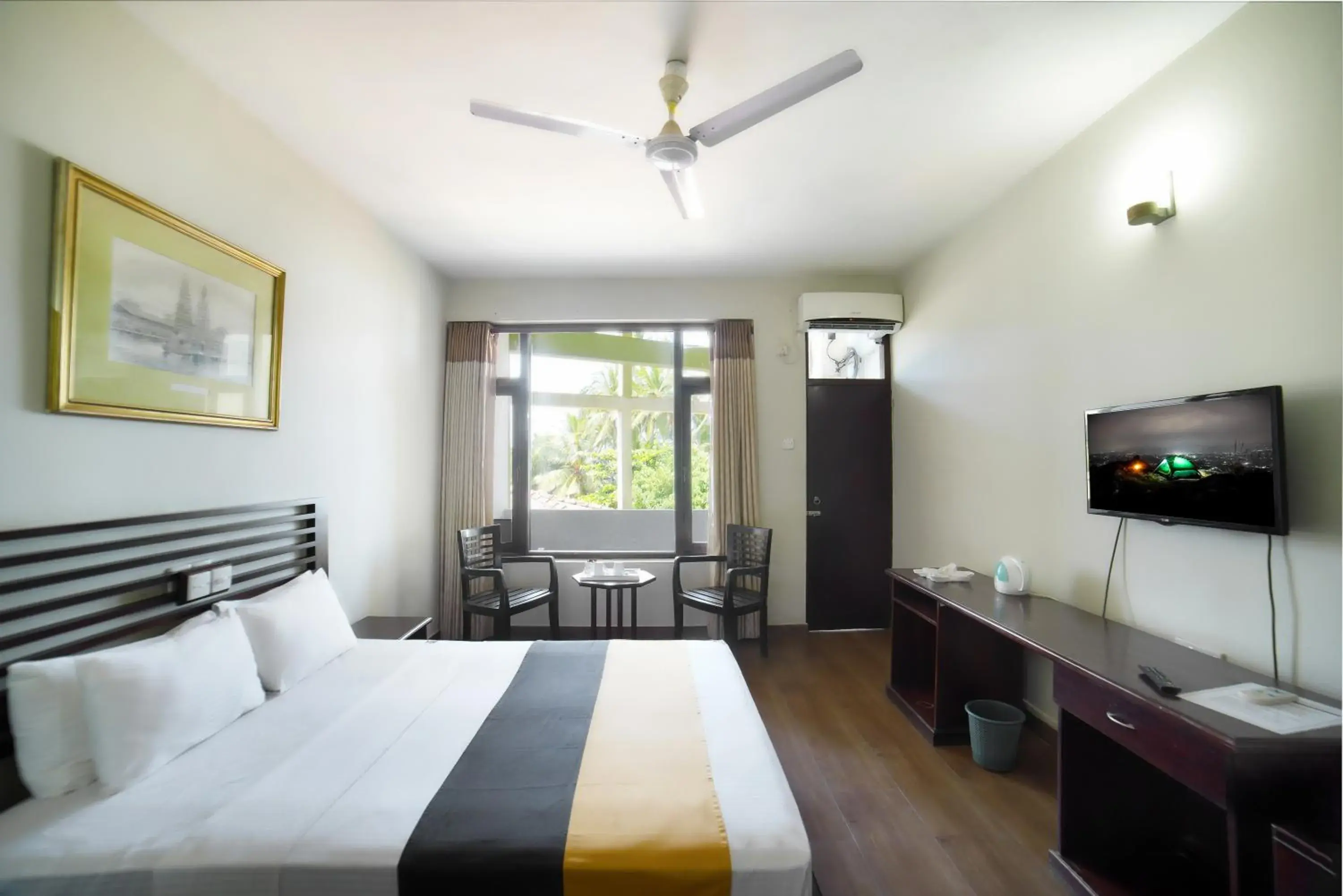 Bedroom, Bed in Hikkaduwa Beach Hotel Bedroom, Bed in Hikkaduwa Beach Hotel