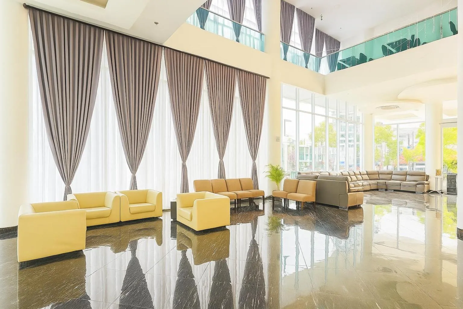 Lobby or reception in THE REED HOTEL MELAKA formerly known as E-Red Hotel Melaka
