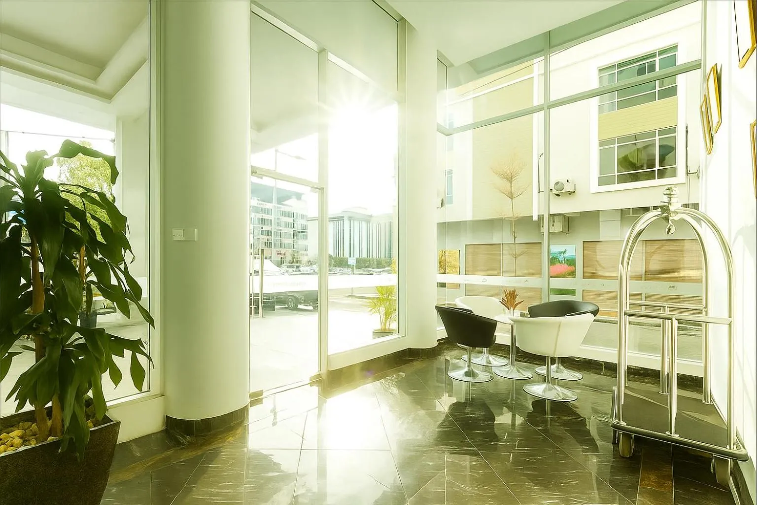 Lobby or reception in THE REED HOTEL MELAKA formerly known as E-Red Hotel Melaka