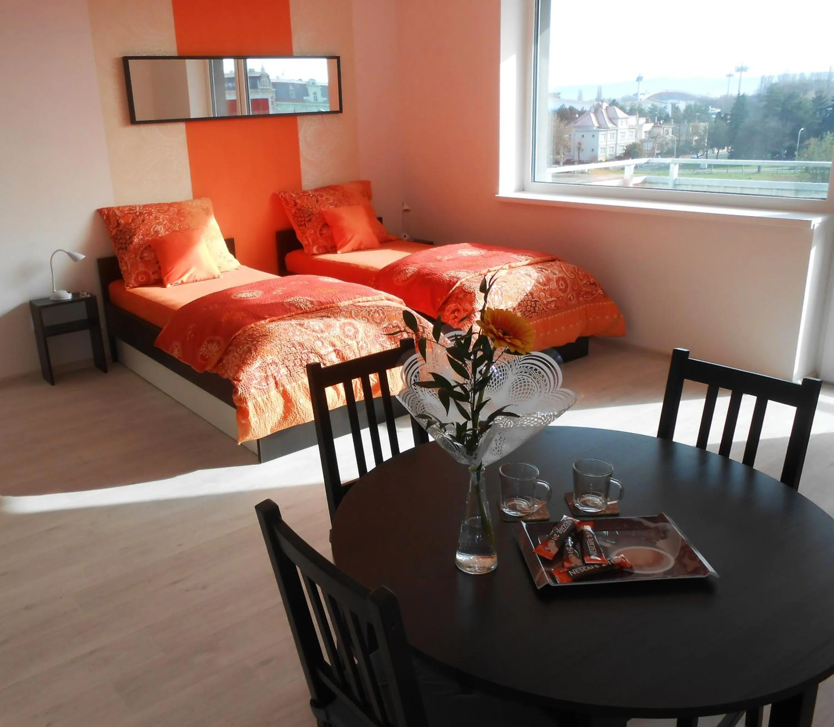 Bedroom in Apartments 4U center + free parking