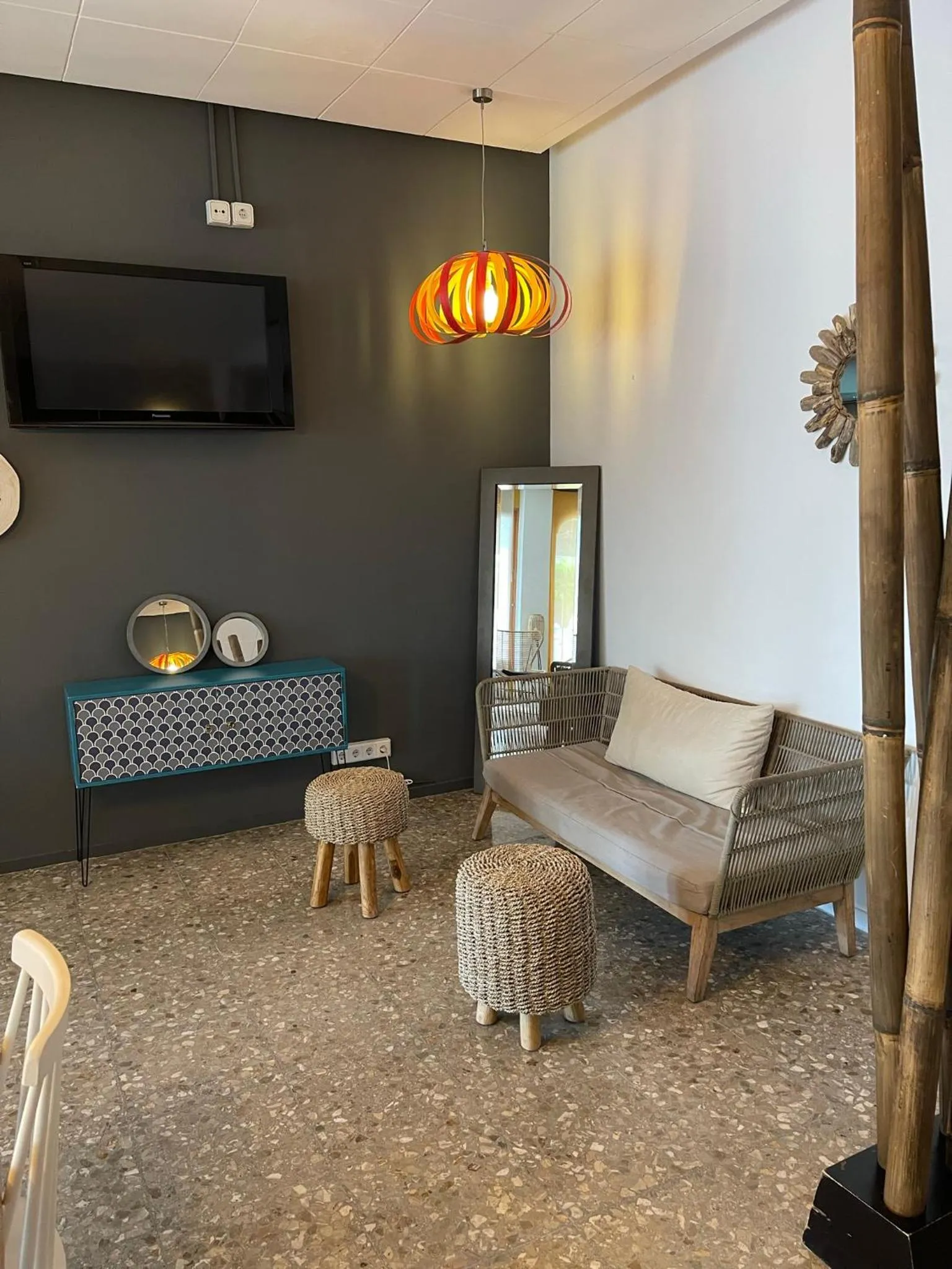 Communal lounge/ TV room in Boutique Apartments Poniente Playa