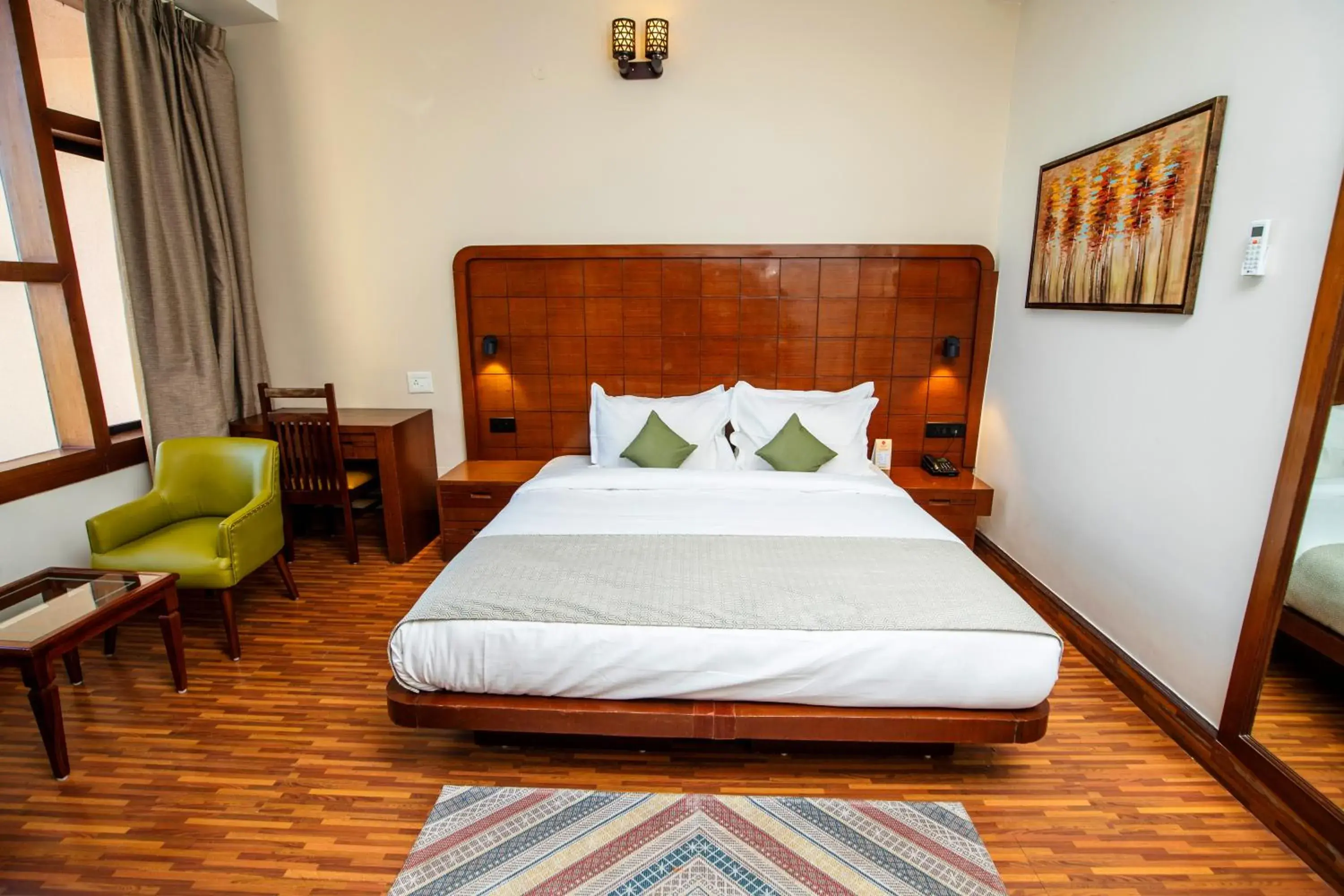 Bed in White Ridge Hotel Bed in White Ridge Hotel