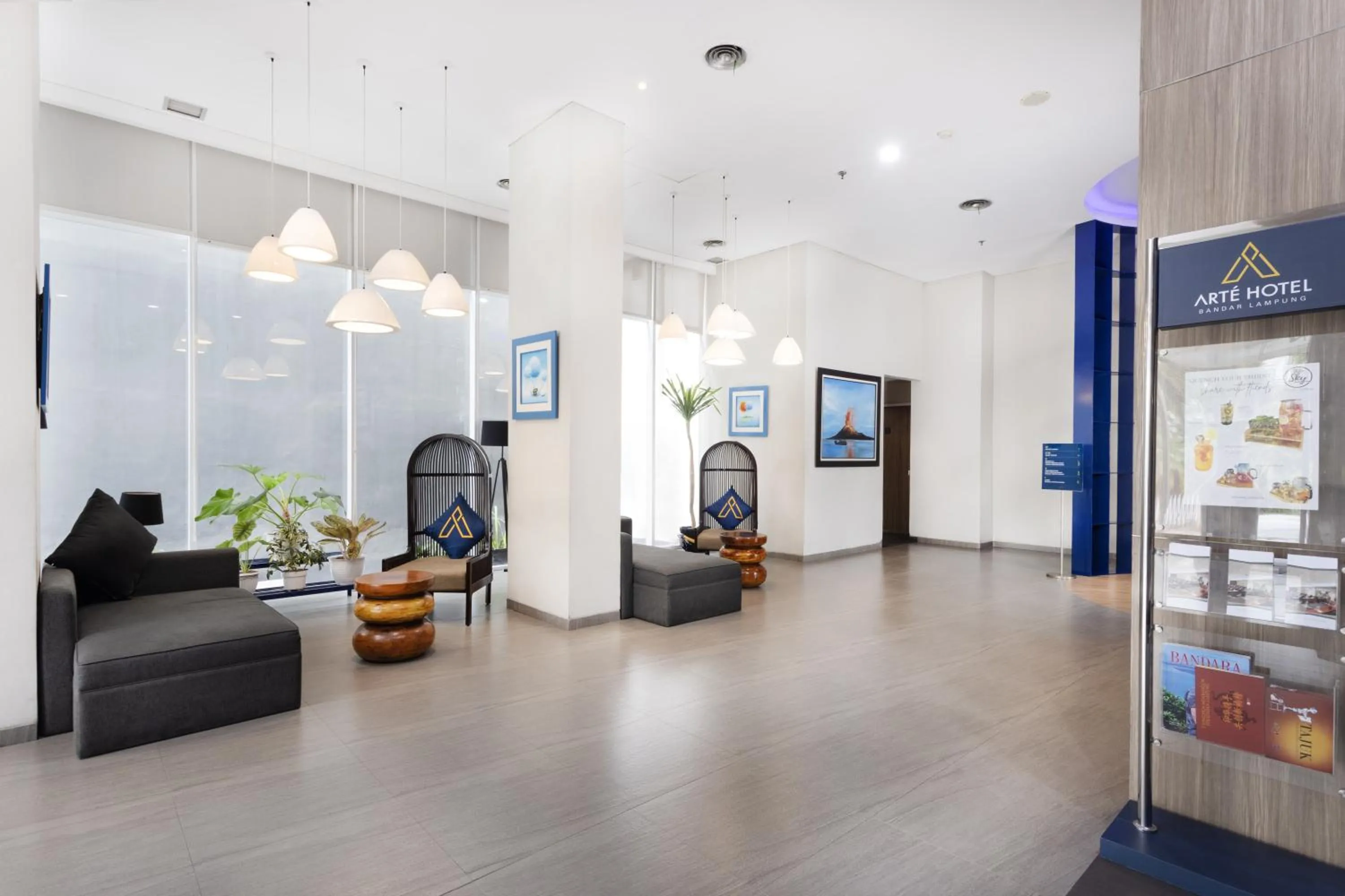 Living room in Arte Hotel Bandar Lampung