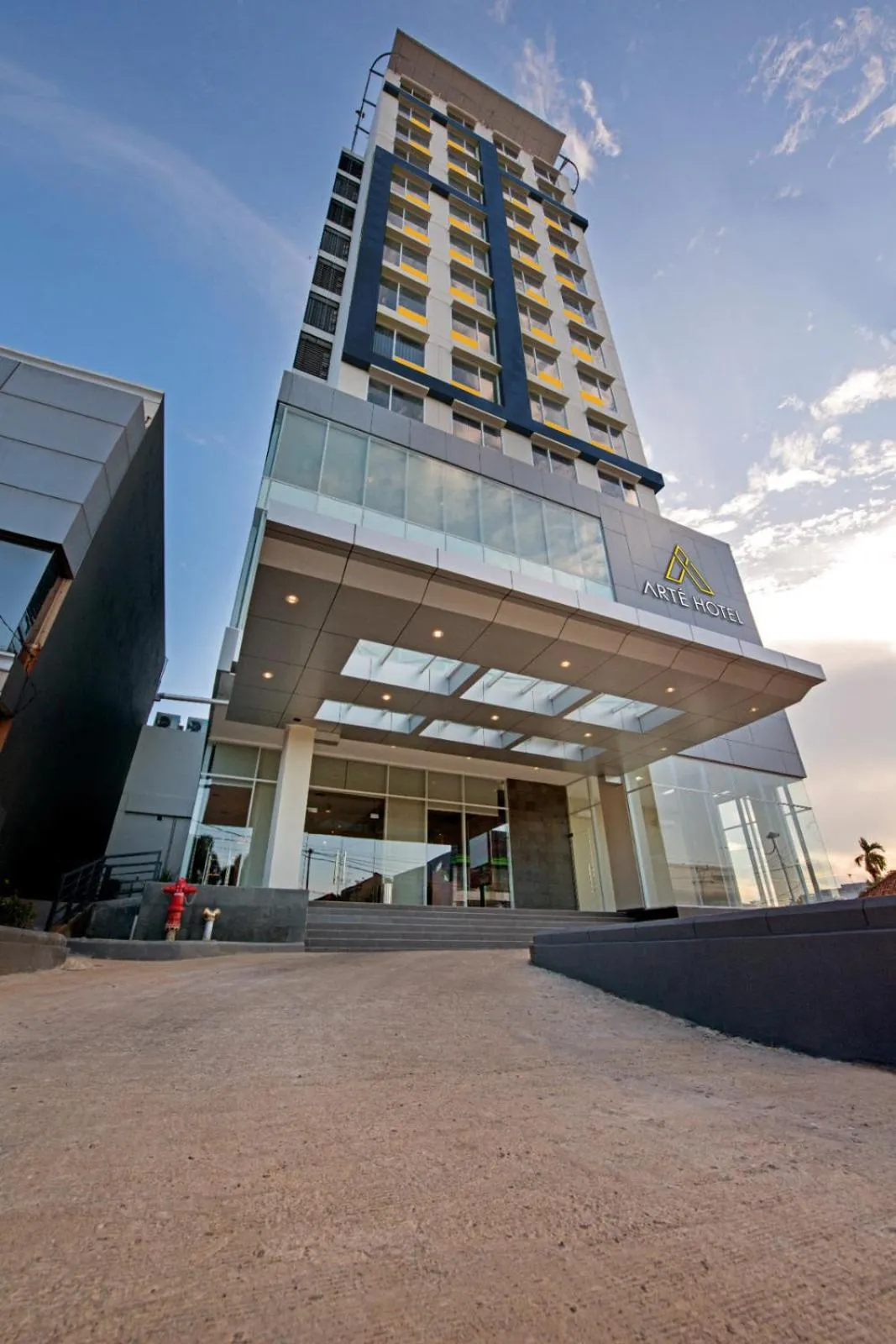 Property building in Arte Hotel Bandar Lampung