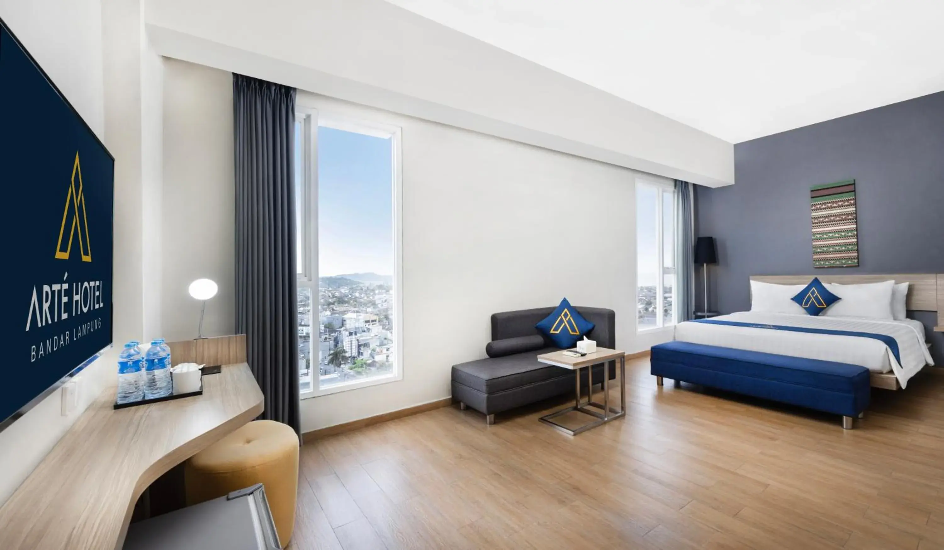 Bed in Arte Hotel Bandar Lampung Bed in Arte Hotel Bandar Lampung