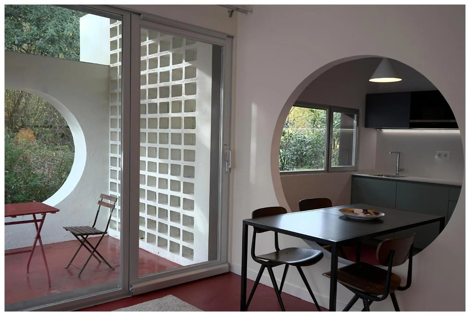 Seating area in La Posada