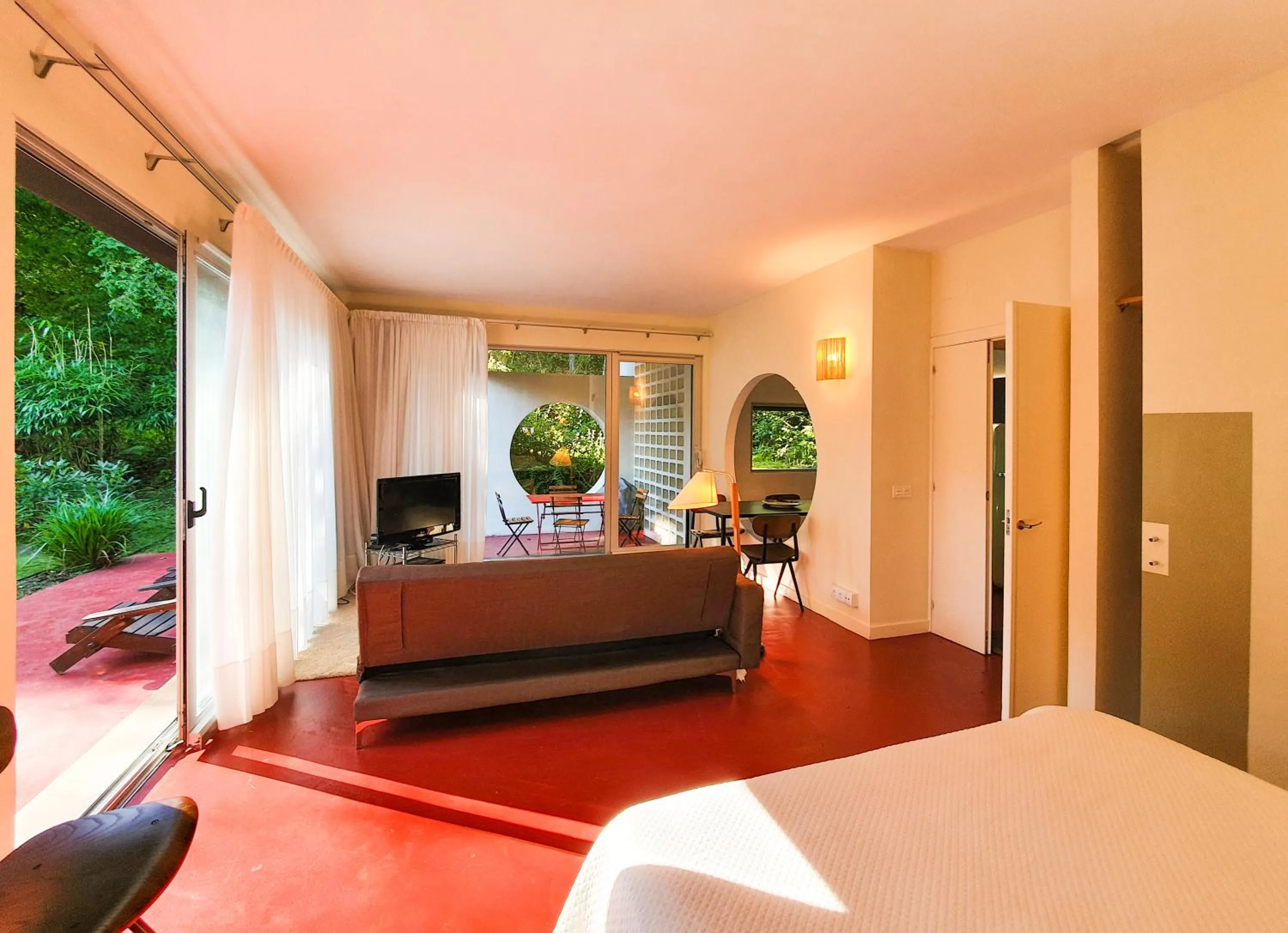 Seating area in La Posada