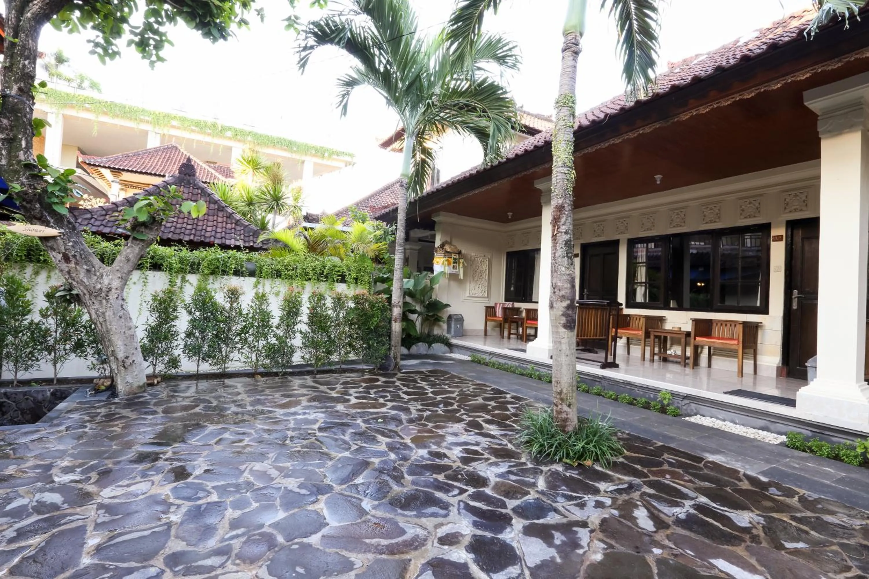 Patio in Sari Indah Cottages