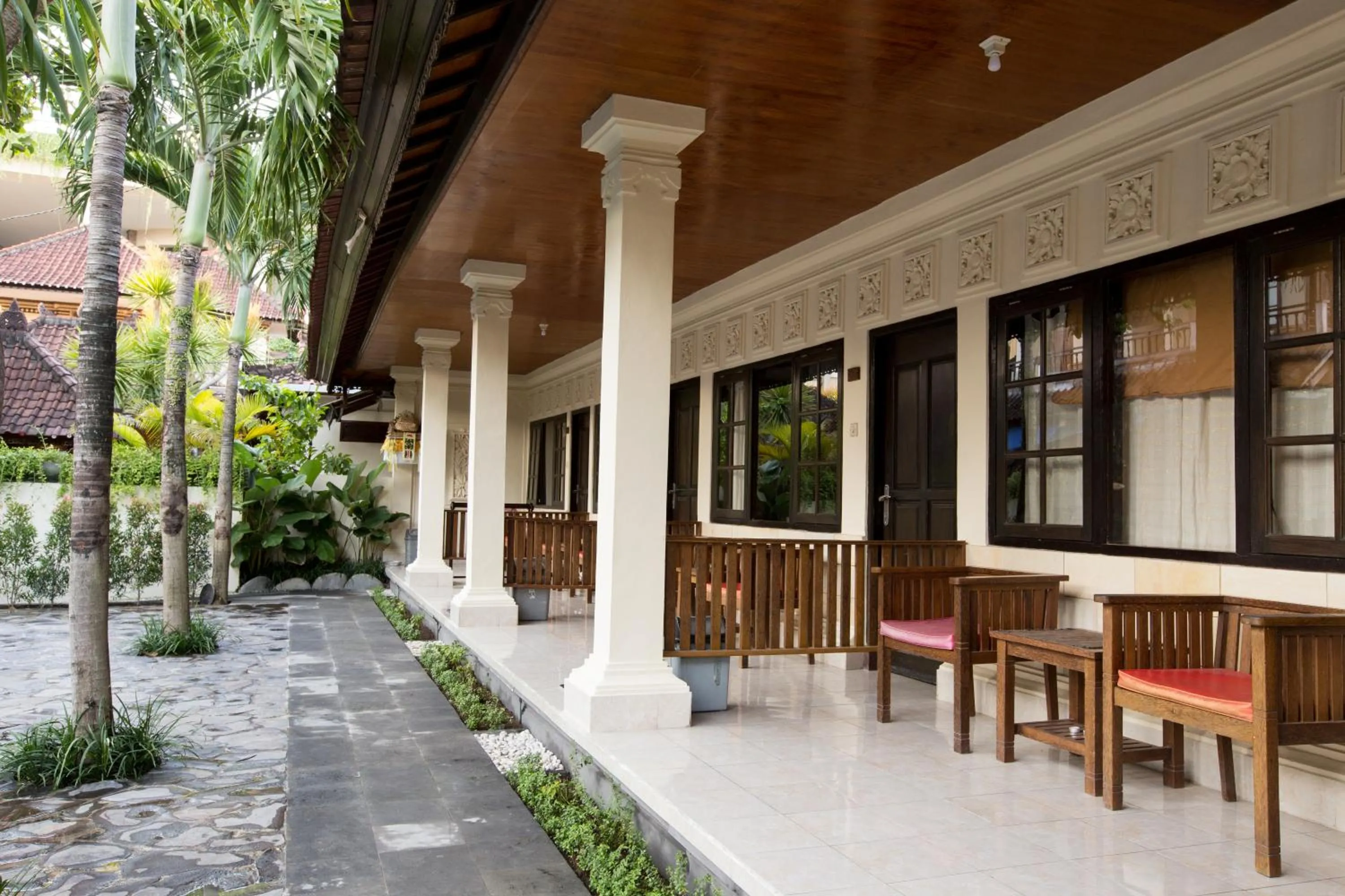 Patio in Sari Indah Cottages