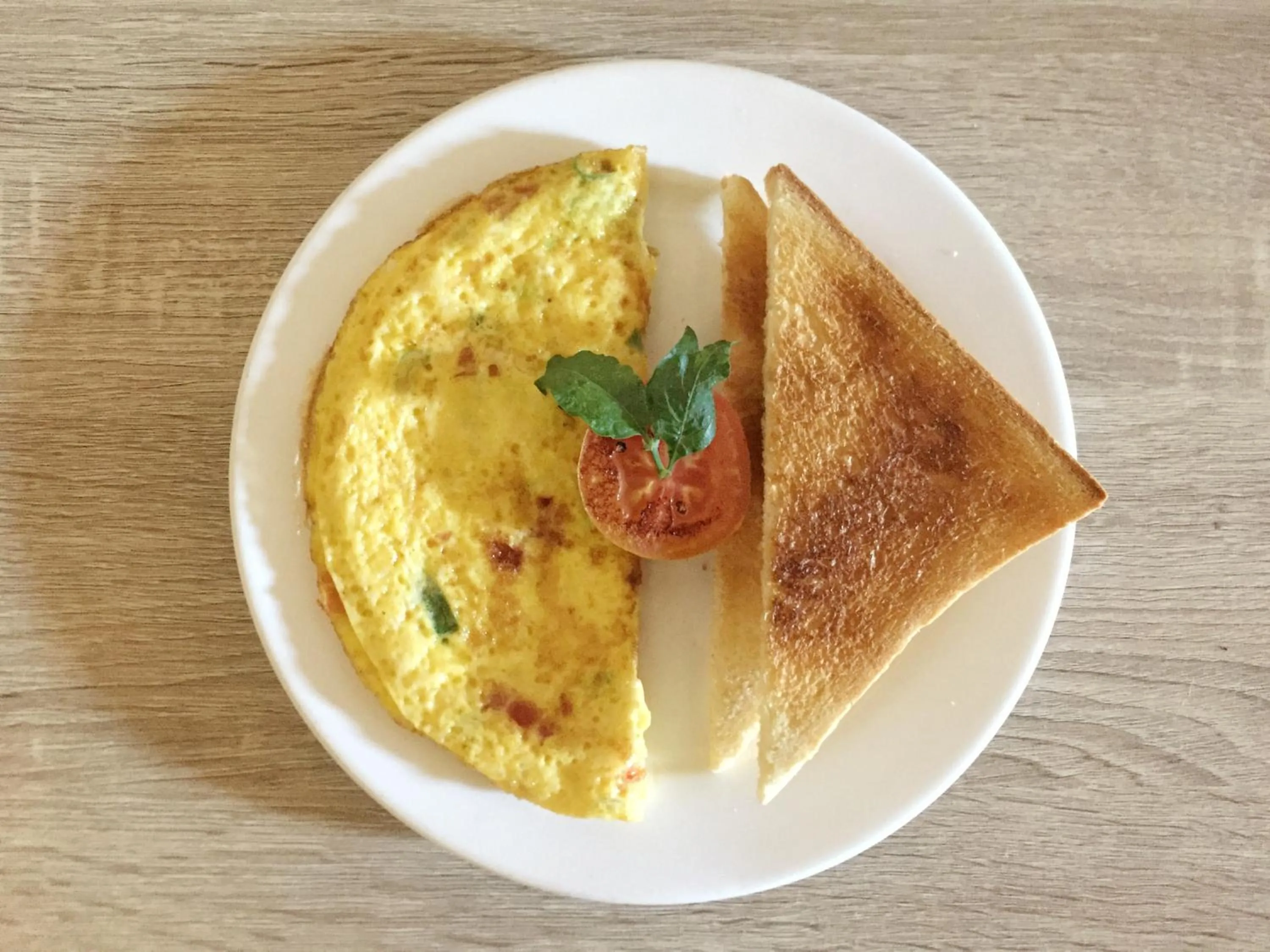 Breakfast in Sari Indah Cottages