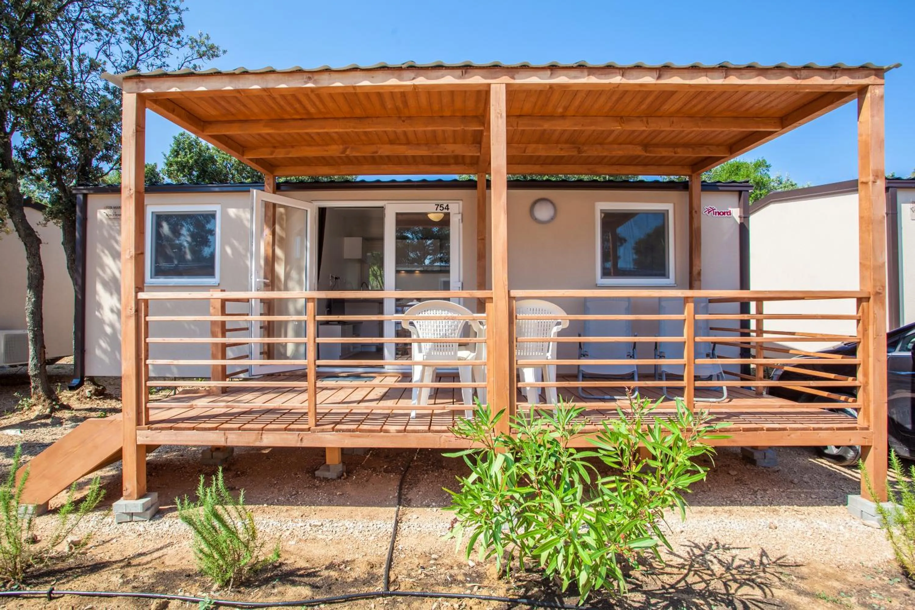 Balcony/Terrace in Mobile Homes Rapoća