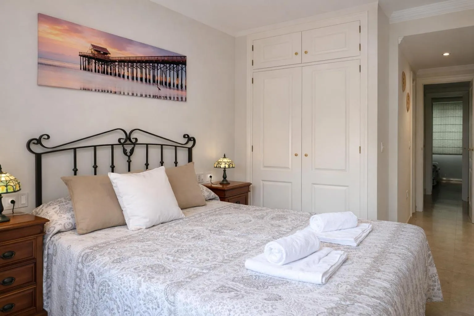 Bed in Apartamento las Camelias