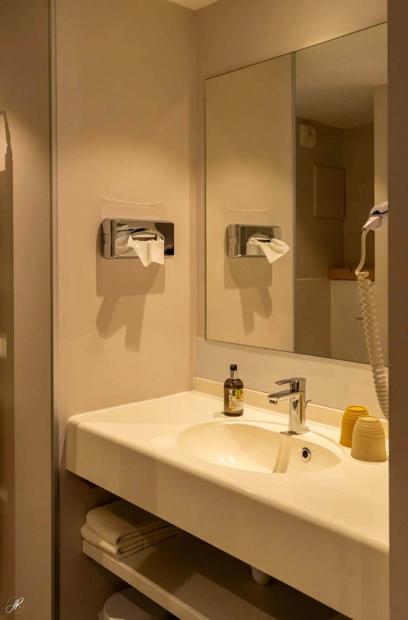 Bathroom in Hotel Le Faranchin