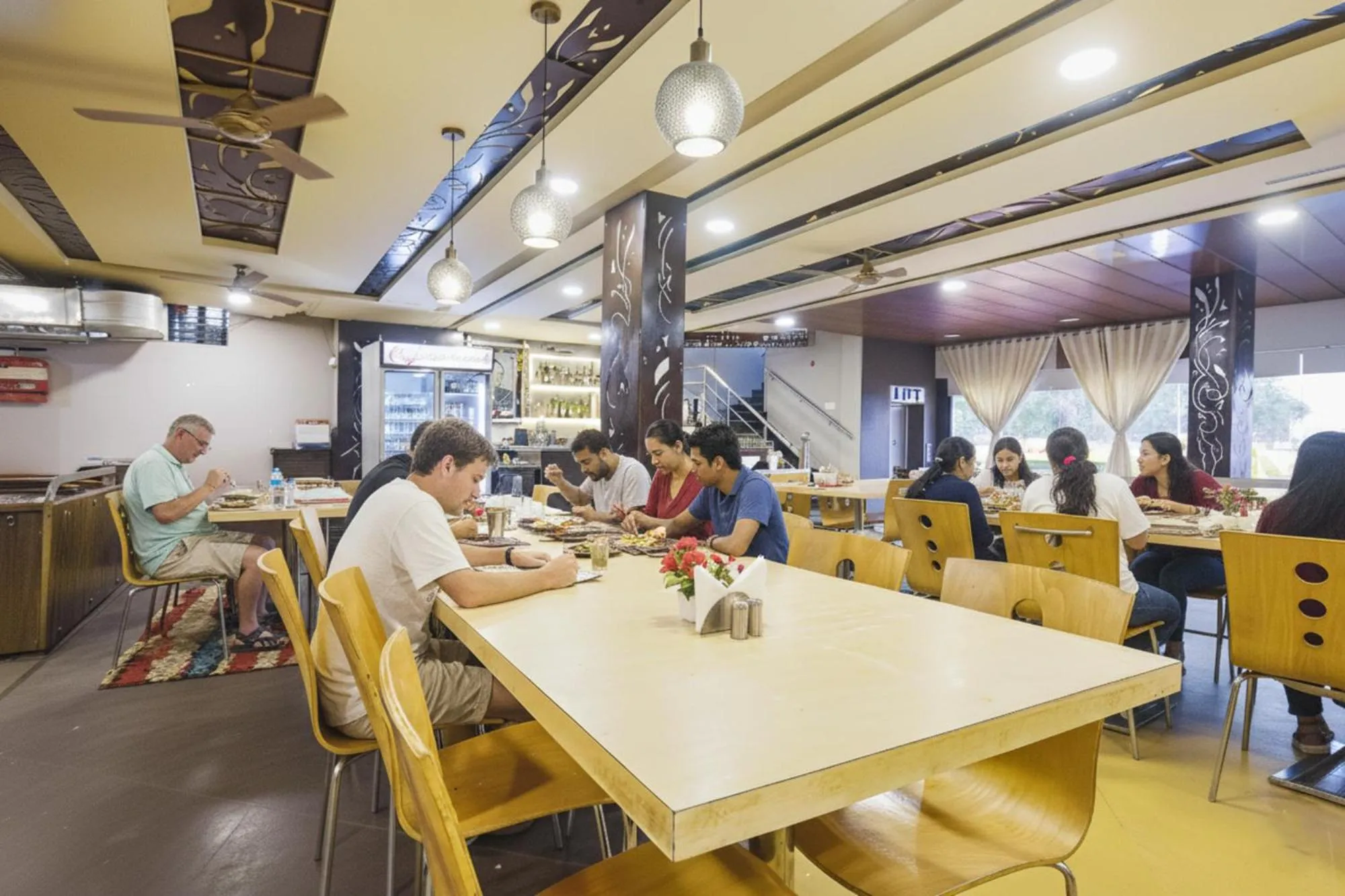 Restaurant/places to eat in FabHotel Raghumani Palace - Nr Mahakal Mandir