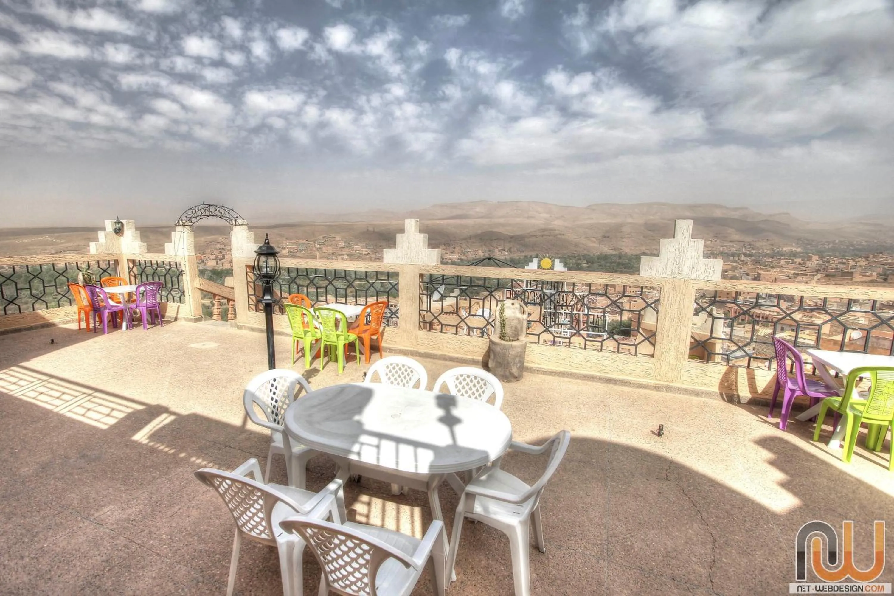 Balcony/Terrace in Hôtel Amgoune