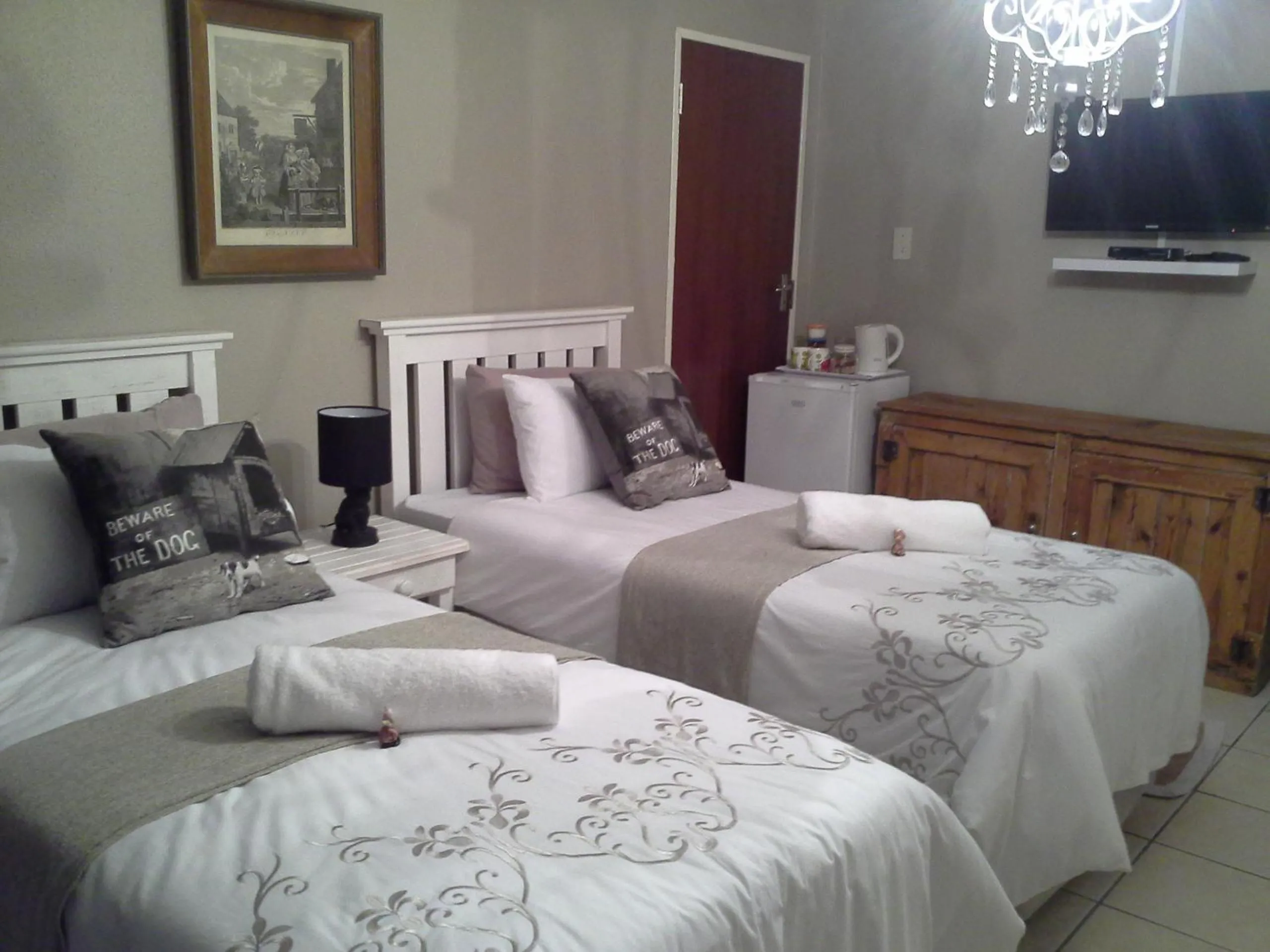 Twin Room in De Zevende Hemel Guesthouse