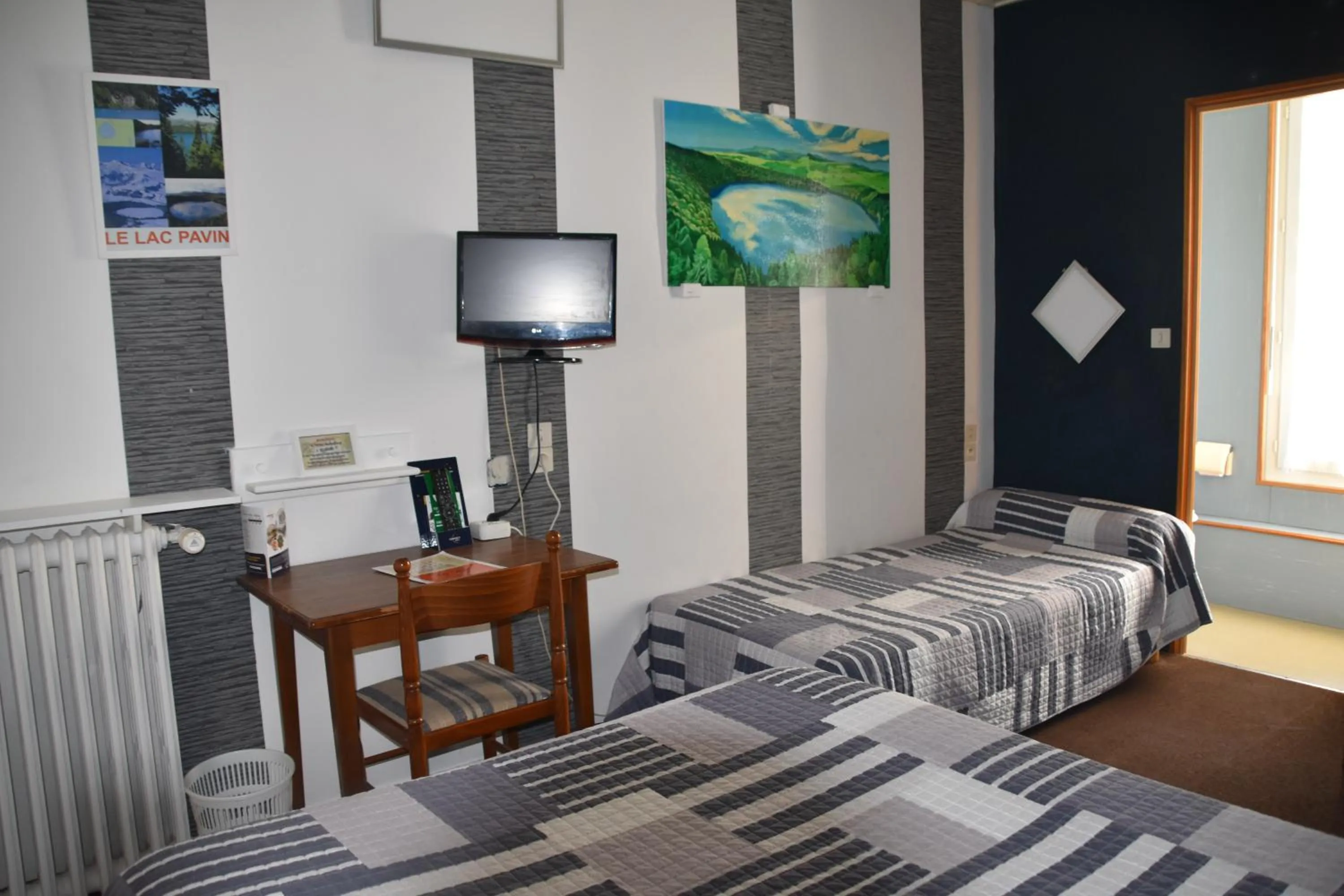 Bedroom, Bed in Hôtel Le Rider