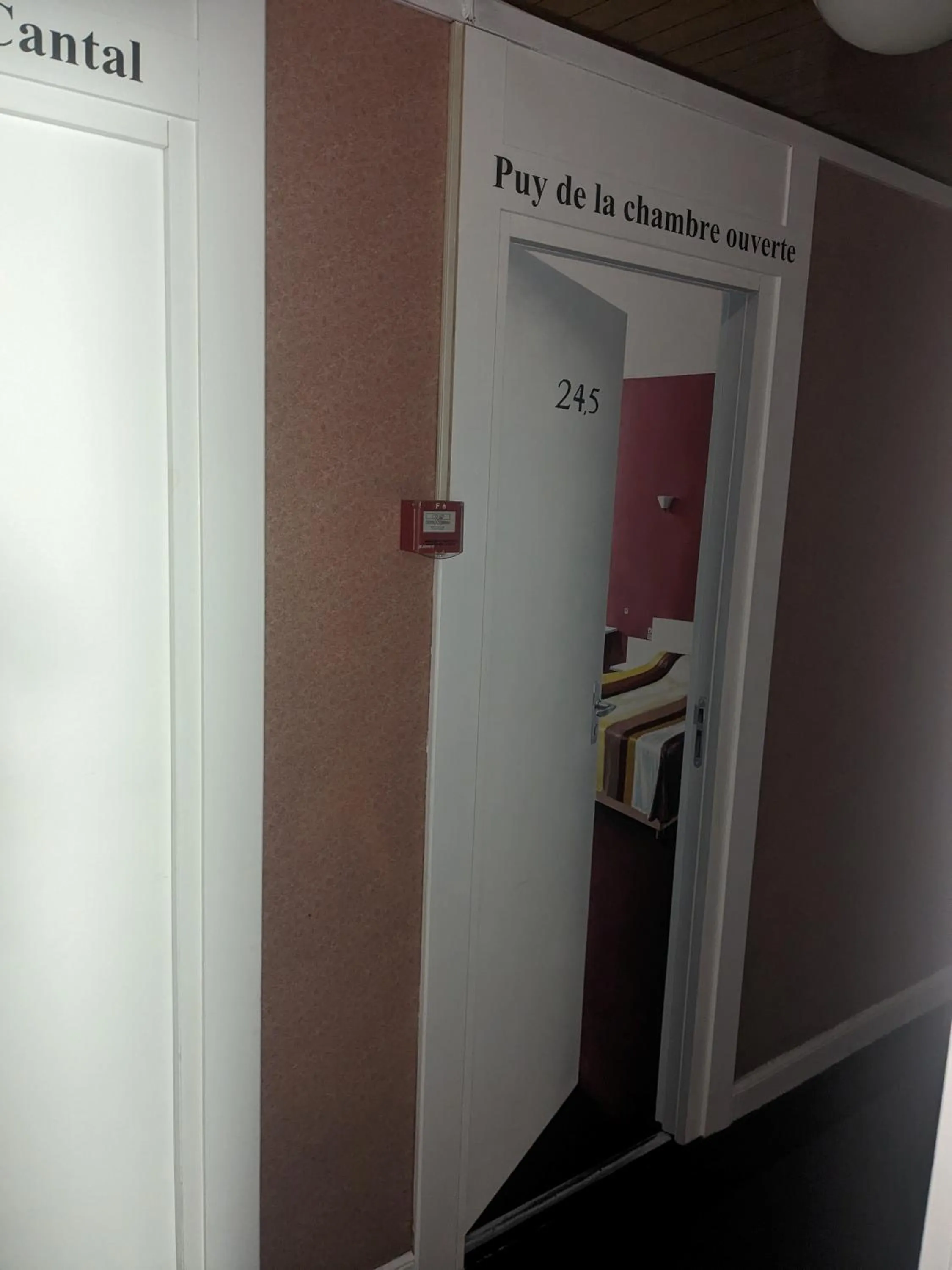 Decorative detail in Hôtel Le Rider