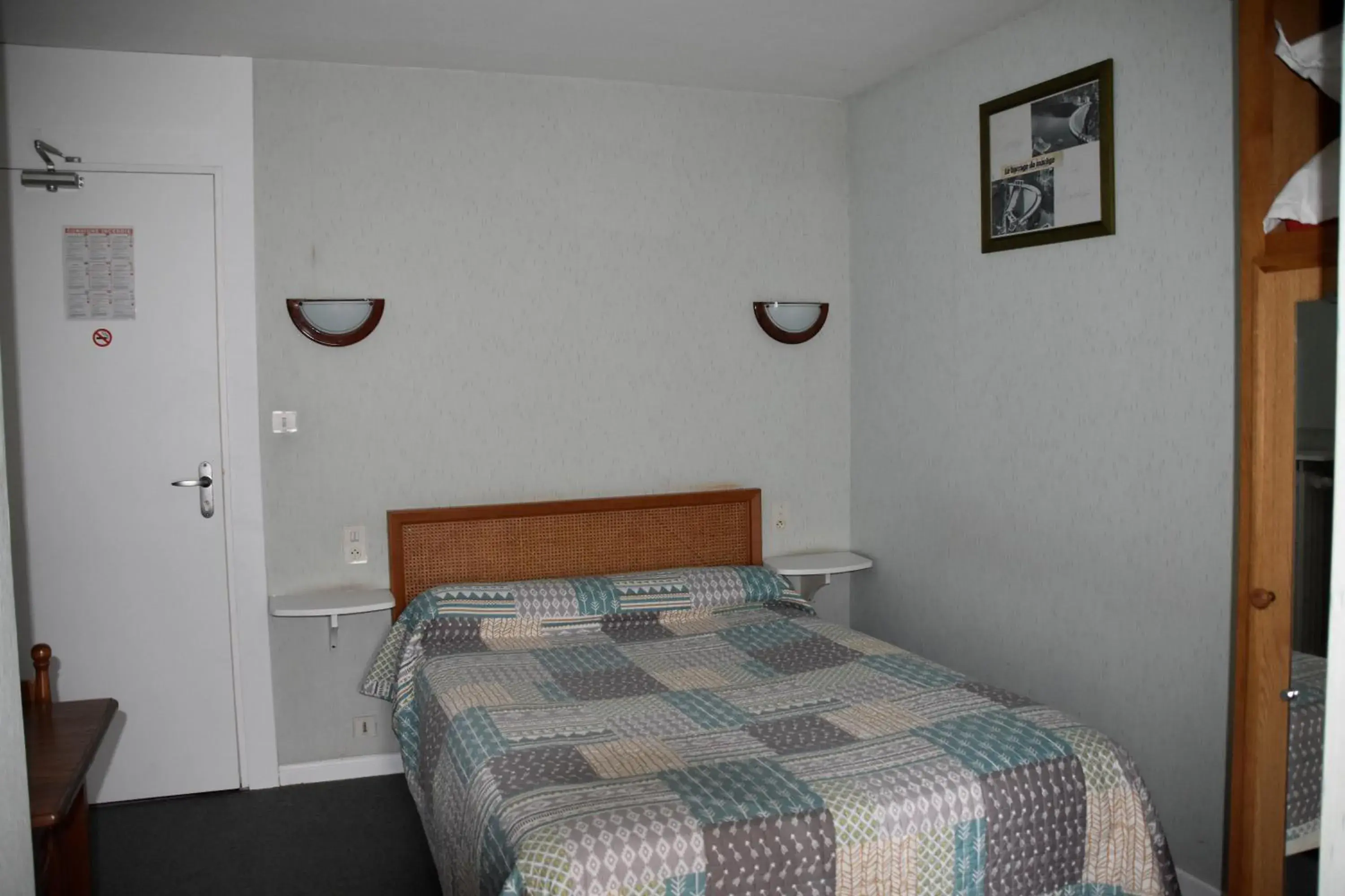 Bedroom, Bed in Hôtel Le Rider Bedroom, Bed in Hôtel Le Rider