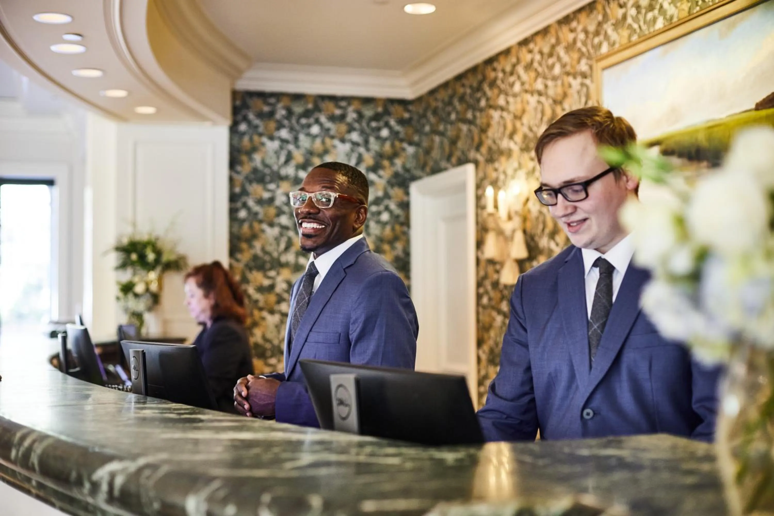 Lobby or reception in The Charleston Place