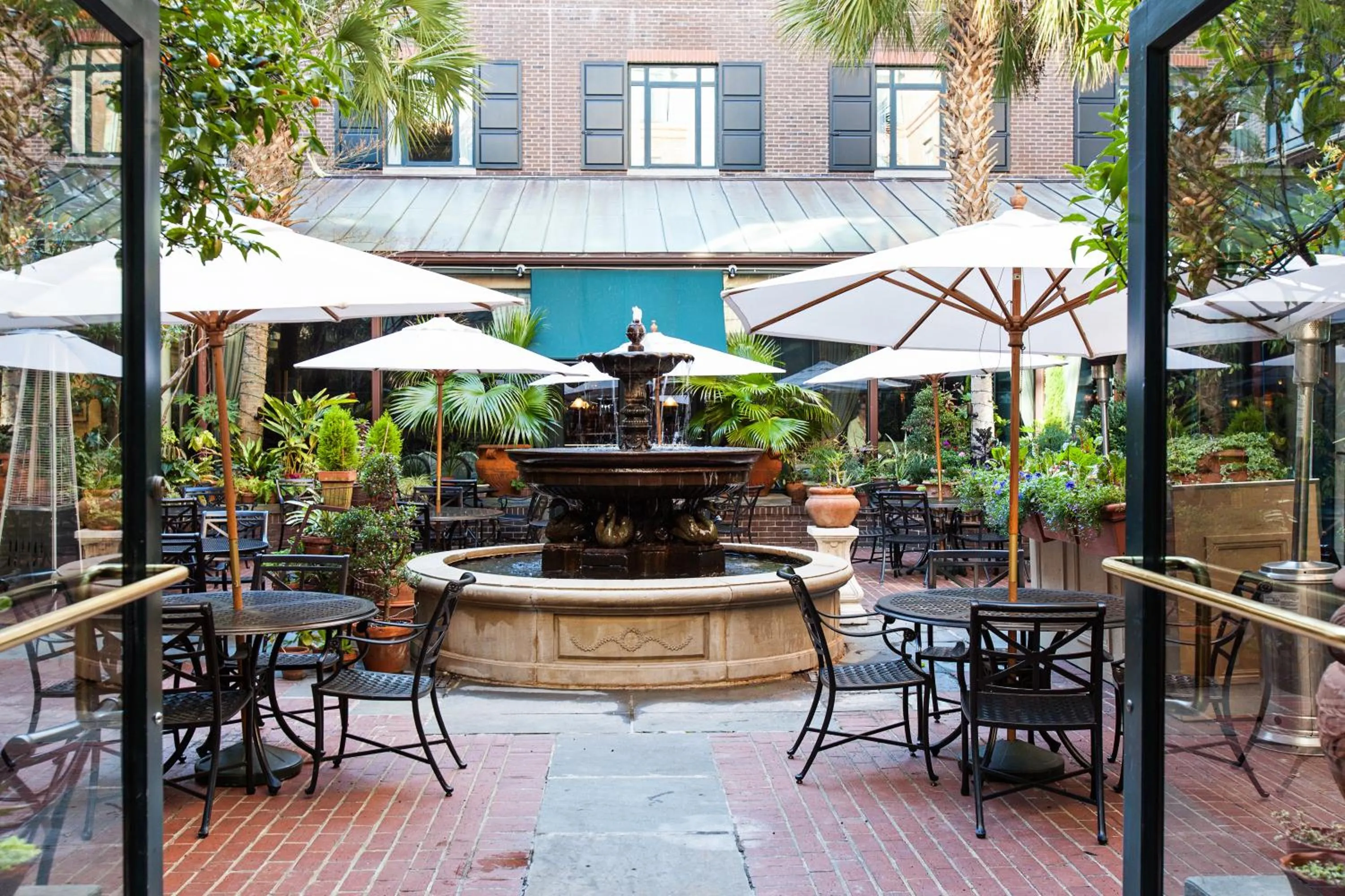 Patio in The Charleston Place