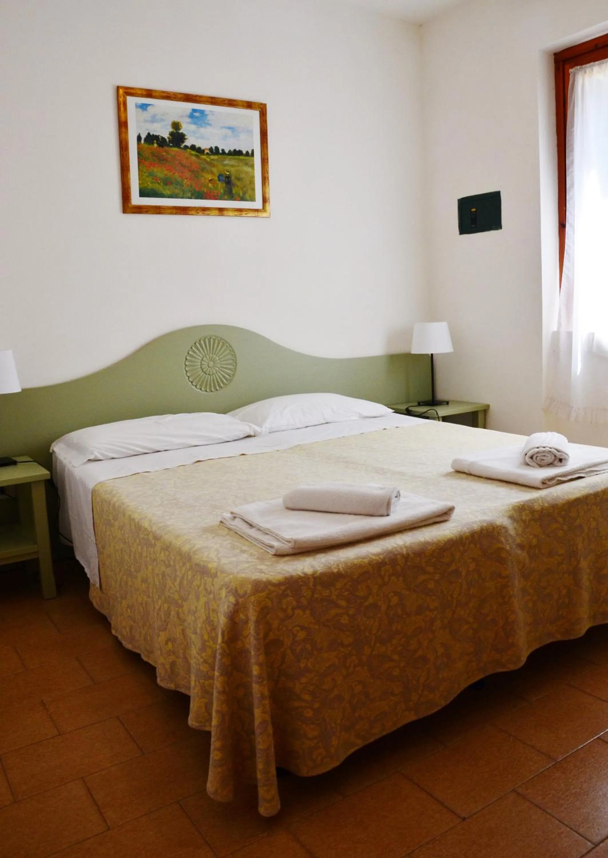 Bedroom, Bed in Residence Eucalipti