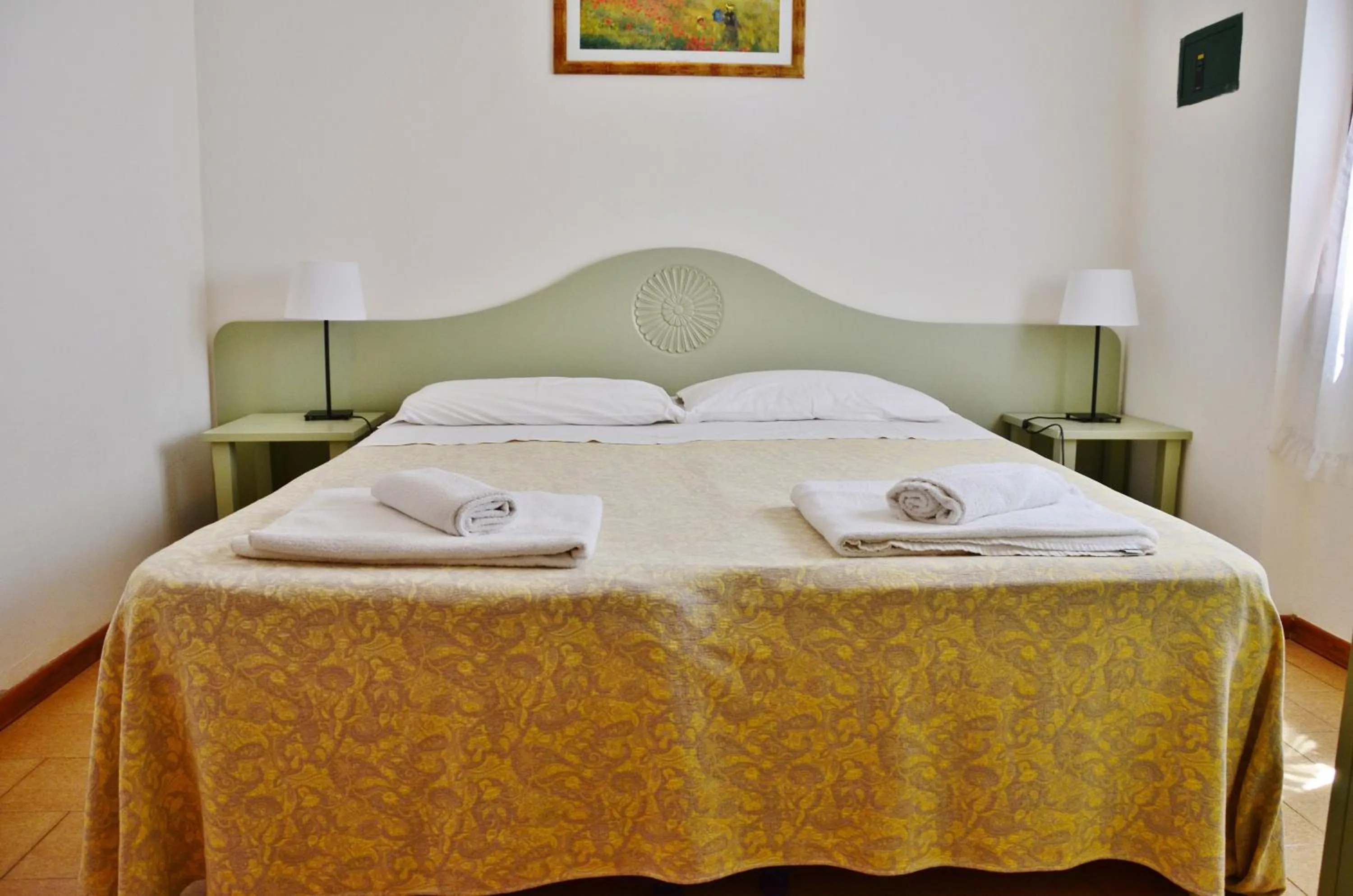 Bedroom, Bed in Residence Eucalipti